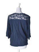 Dranella Bluse - 36 / Blå / Kvinde - SassyLAB Secondhand