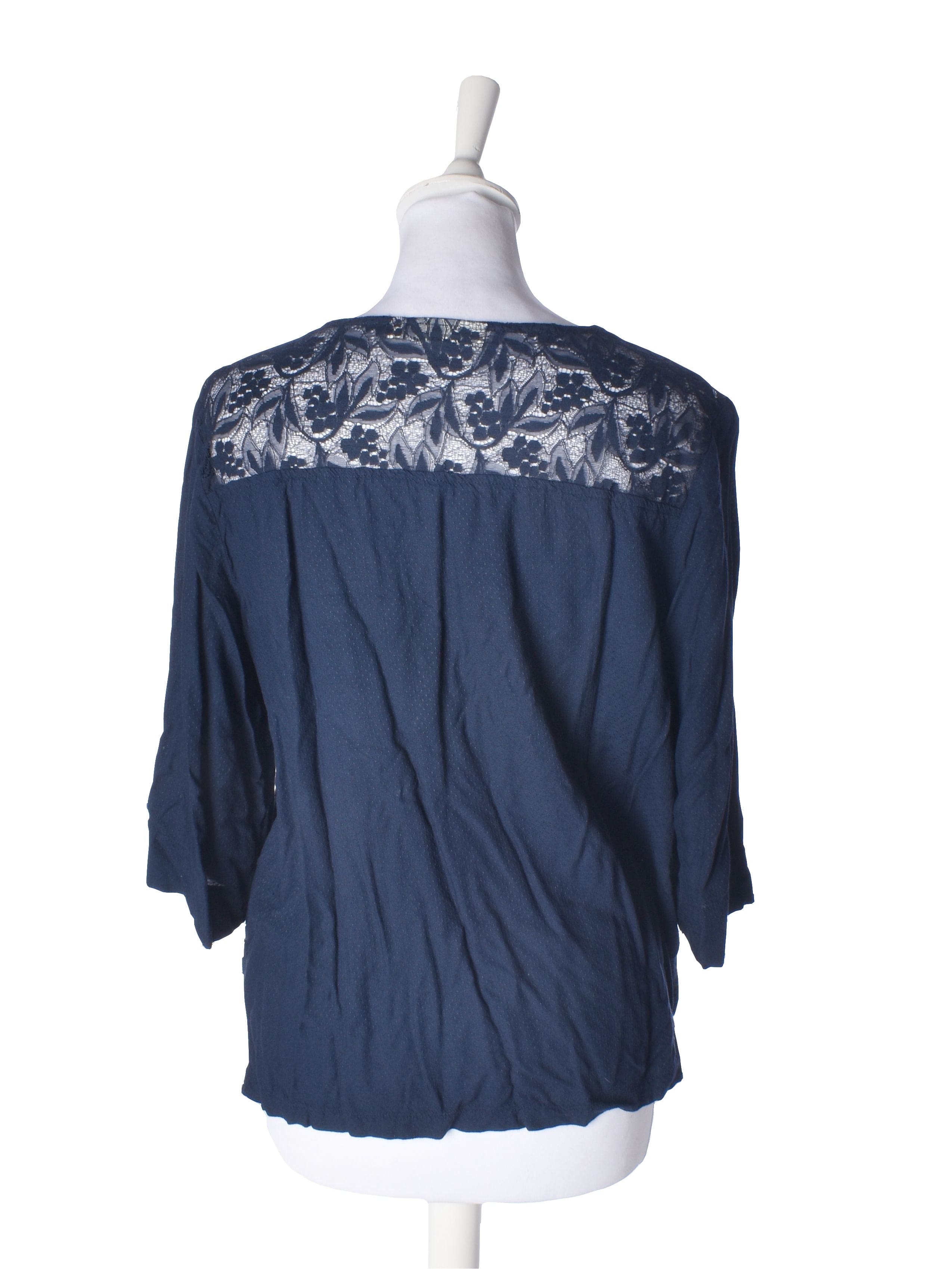 Dranella Bluse - 36 / Blå / Kvinde - SassyLAB Secondhand