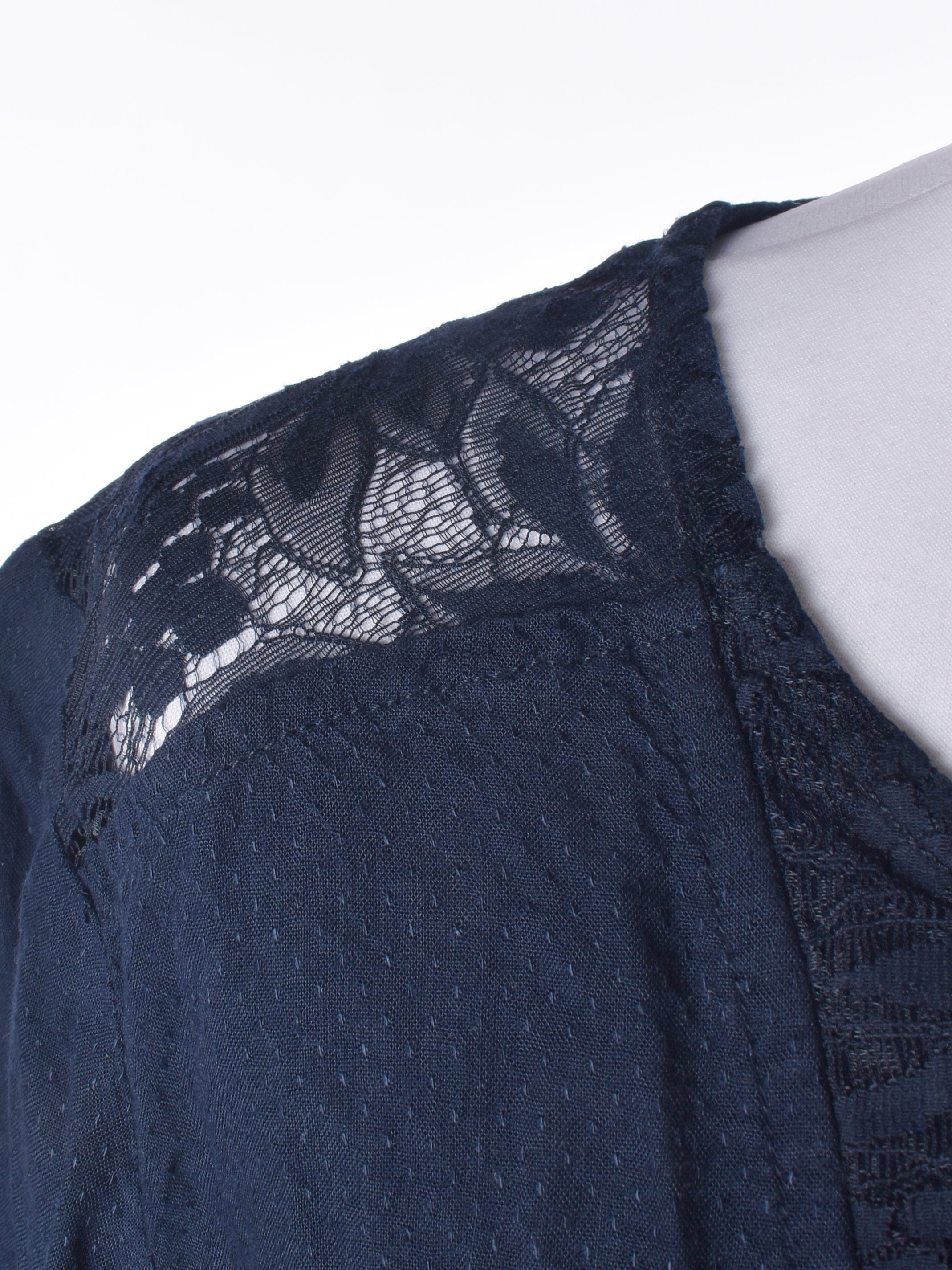 Dranella Bluse - 36 / Blå / Kvinde - SassyLAB Secondhand