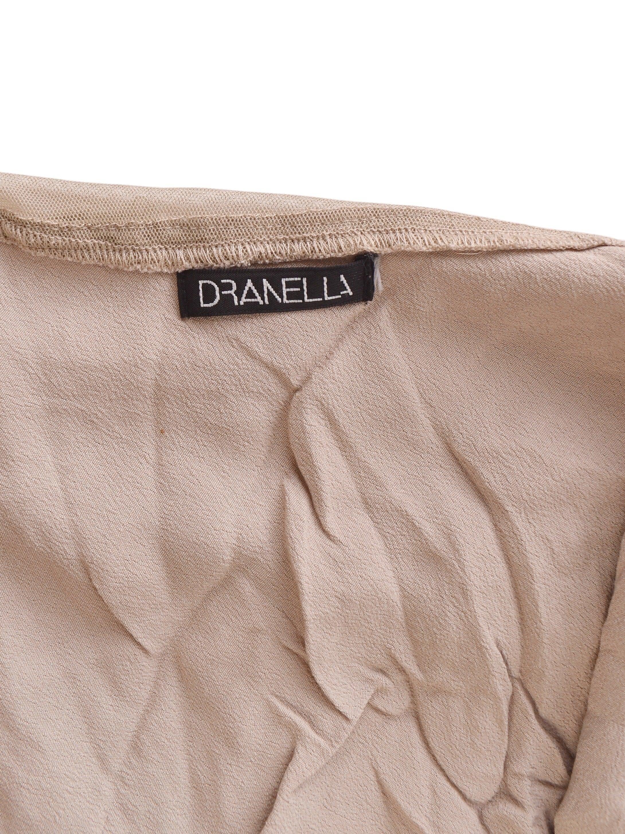Dranella Bluse - L / Grå / Kvinde - SassyLAB Secondhand