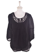 Drys Bluse - S / Sort / Kvinde - SassyLAB Secondhand