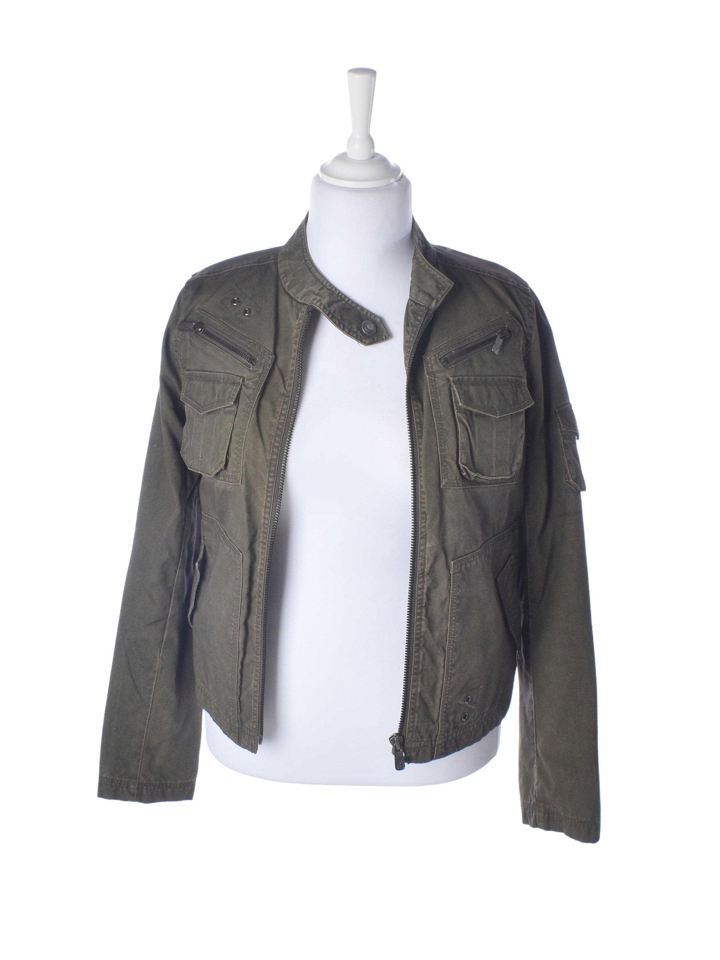 Eddy's Jackets Jakke - L / Grøn / Kvinde - SassyLAB Secondhand