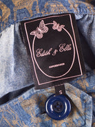 Edith & Ella Nederdel - S / Blå / Kvinde - SassyLAB Secondhand