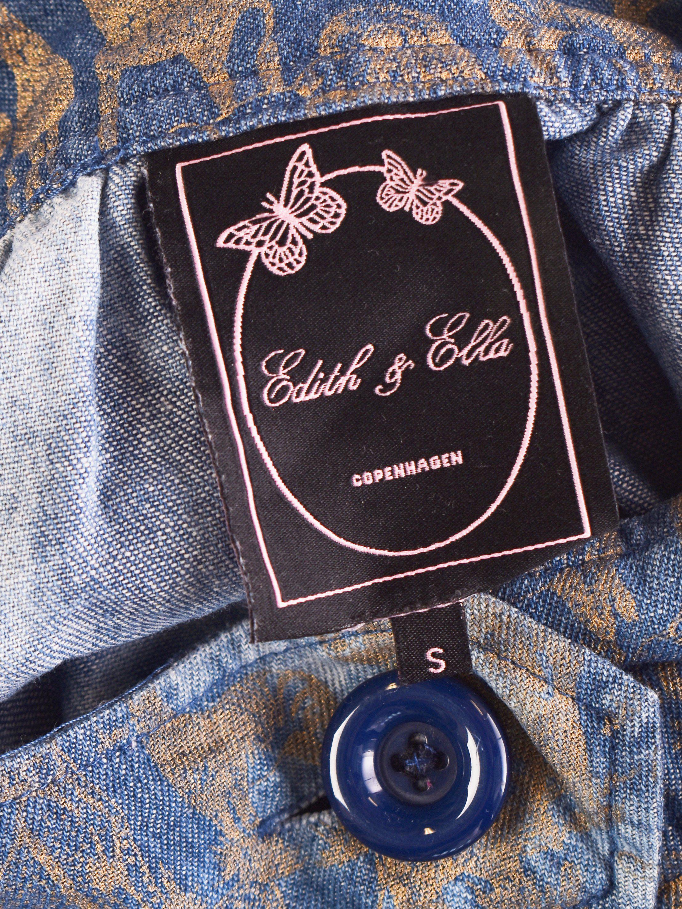 Edith & Ella Nederdel - S / Blå / Kvinde - SassyLAB Secondhand