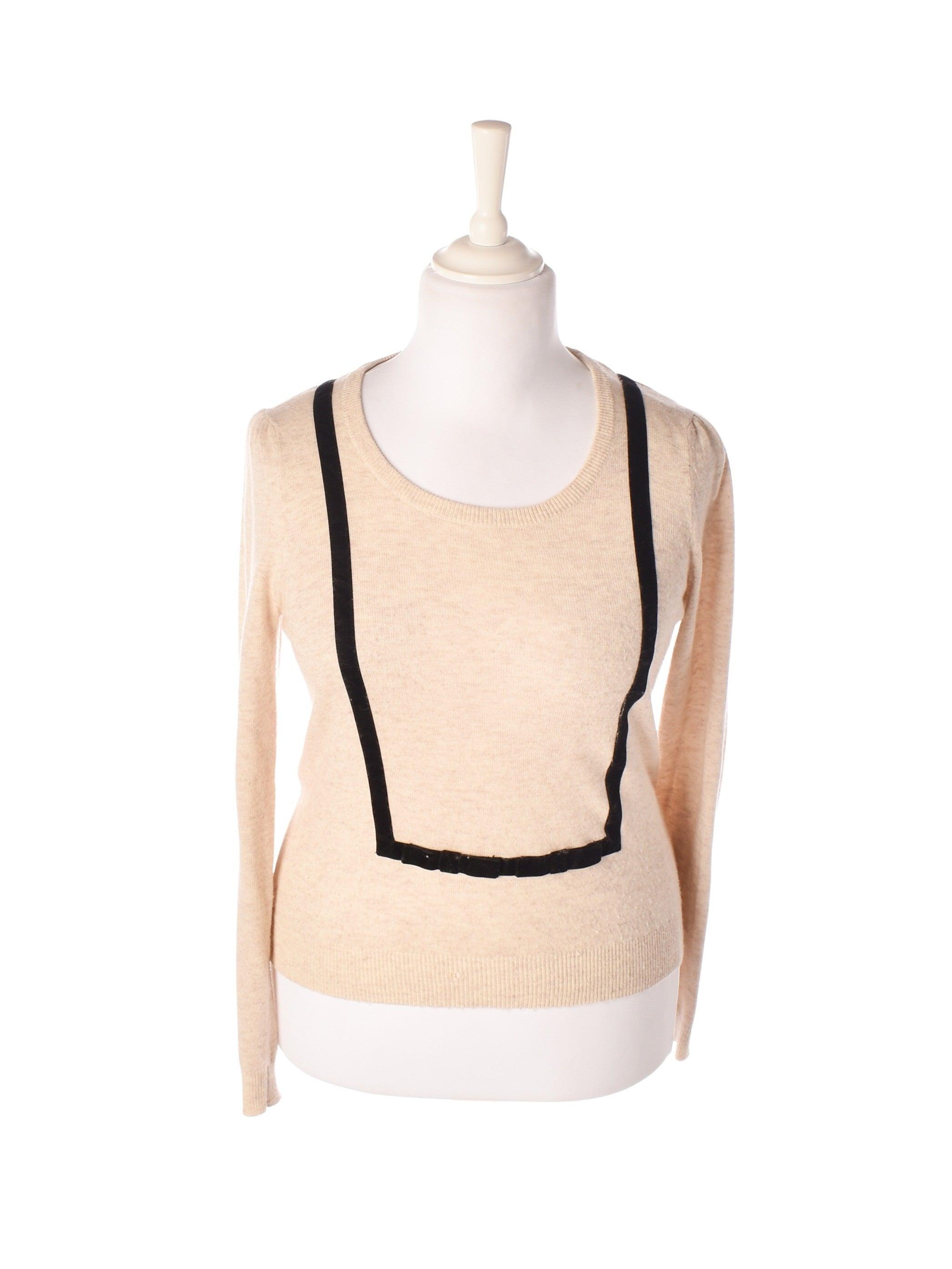 Edith og Ella Sweater - L / Beige / Kvinde - SassyLAB Secondhand