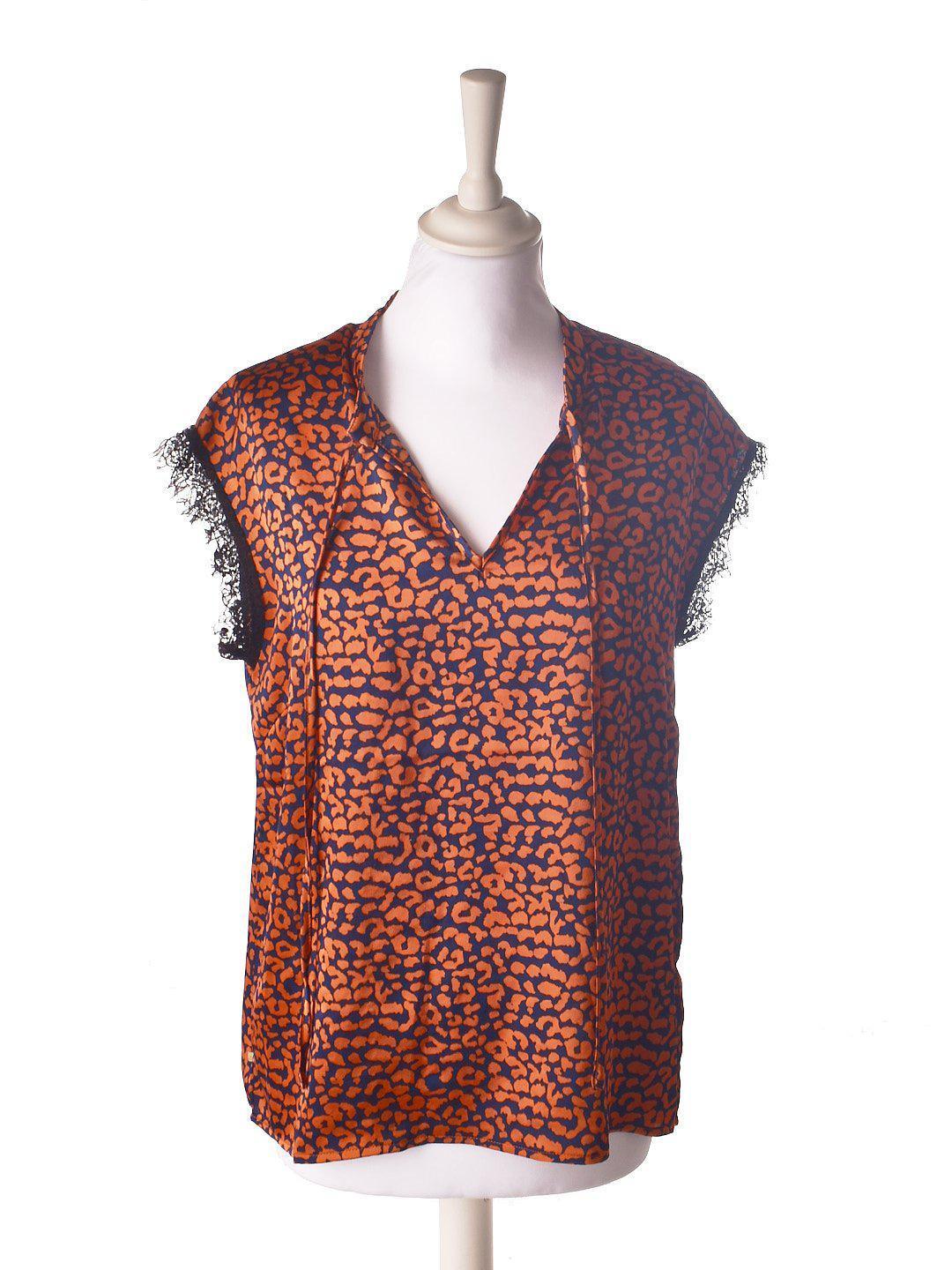 Educe Top - S / Orange / Kvinde - SassyLAB Secondhand