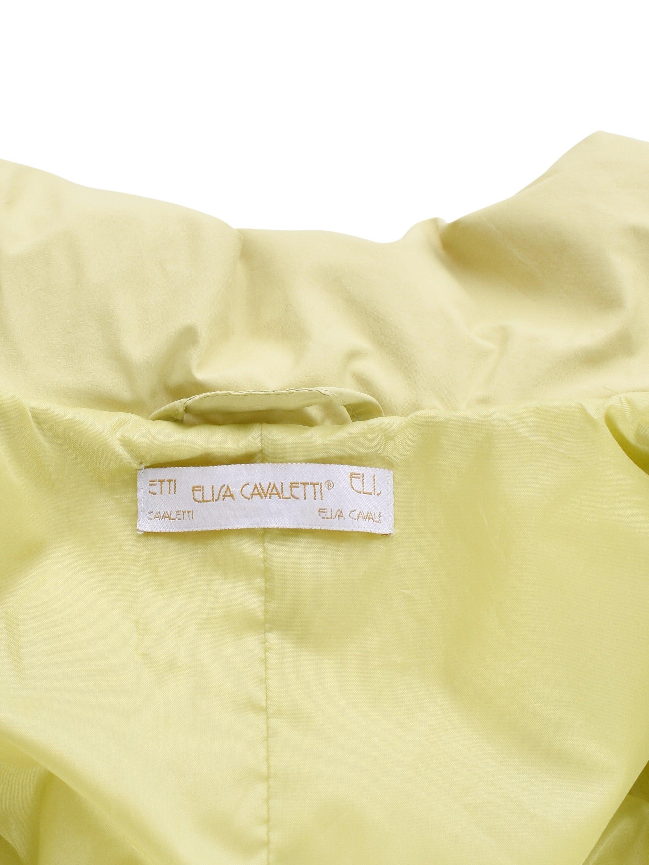 Elisa Cavaletti Jakke - M / Grøn / Kvinde - SassyLAB Secondhand