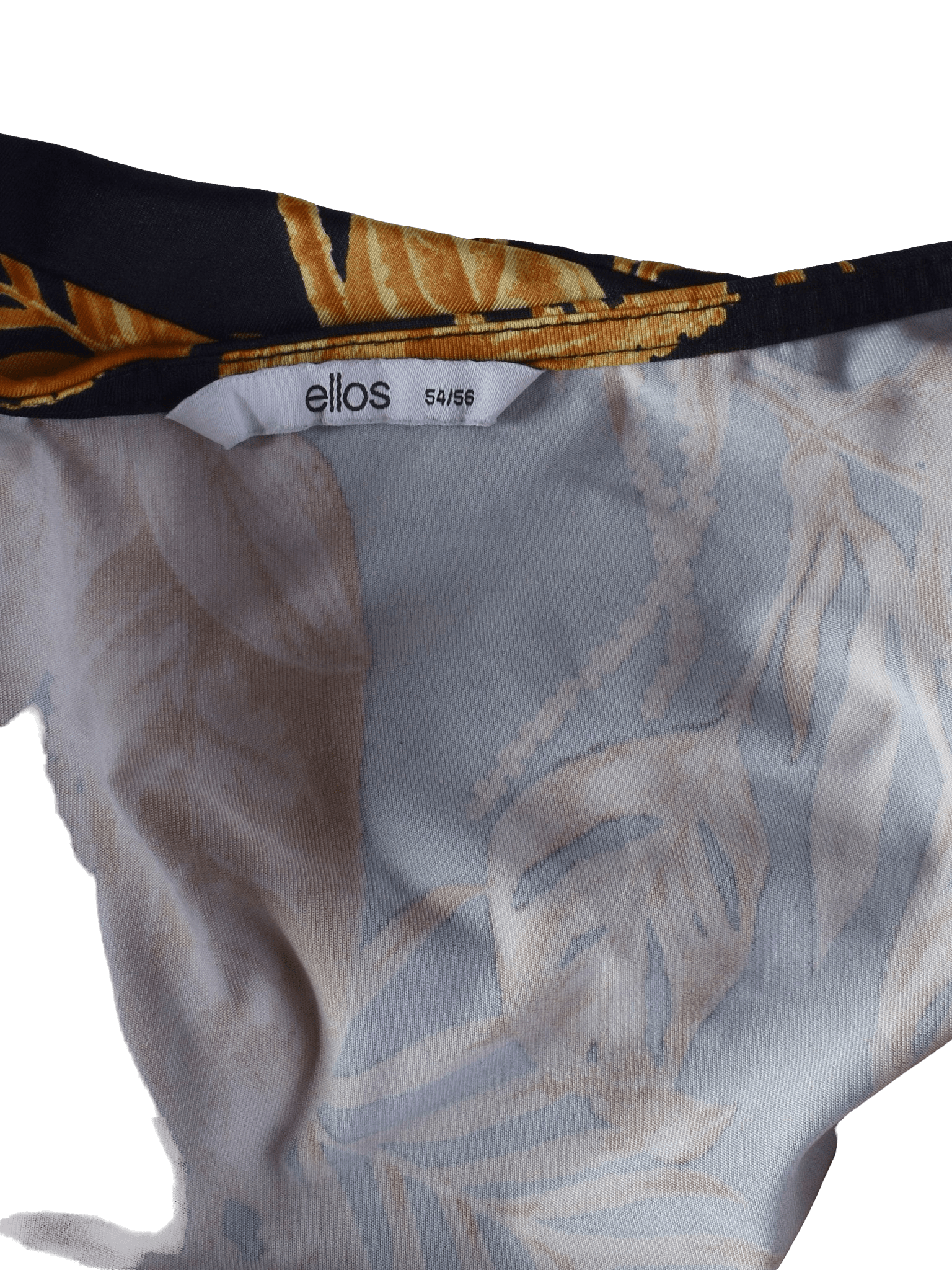 Ellos Kjole - 54/56 / Guld / Kvinde - SassyLAB Secondhand