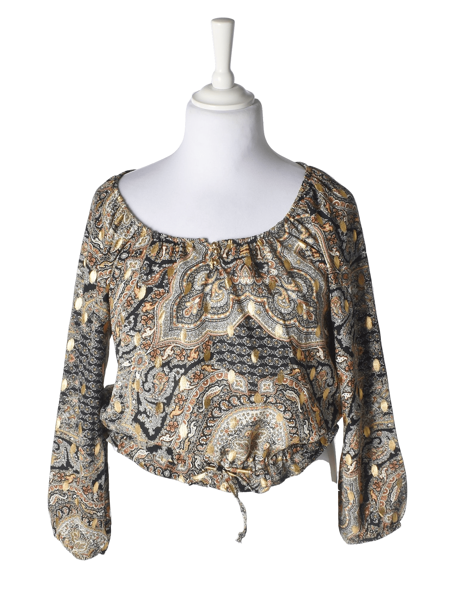 ELSTA Bluse - L/XL / Multifarvet / Kvinde - SassyLAB Secondhand