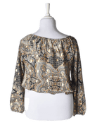ELSTA Bluse - L/XL / Multifarvet / Kvinde - SassyLAB Secondhand