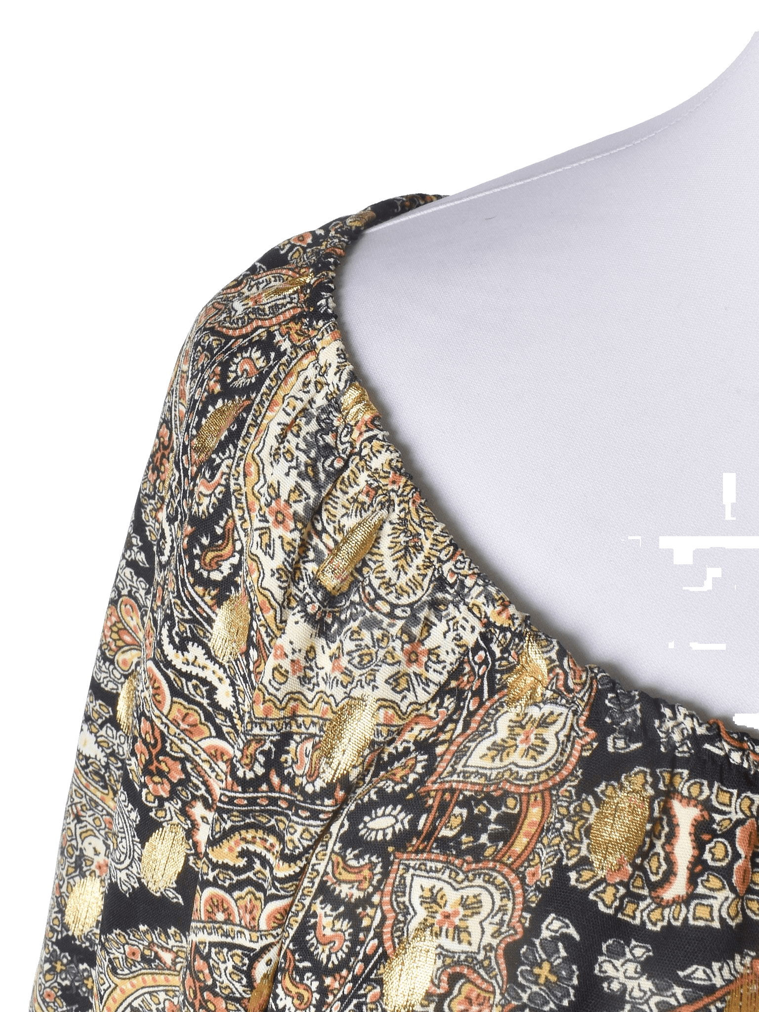 ELSTA Bluse - L/XL / Multifarvet / Kvinde - SassyLAB Secondhand