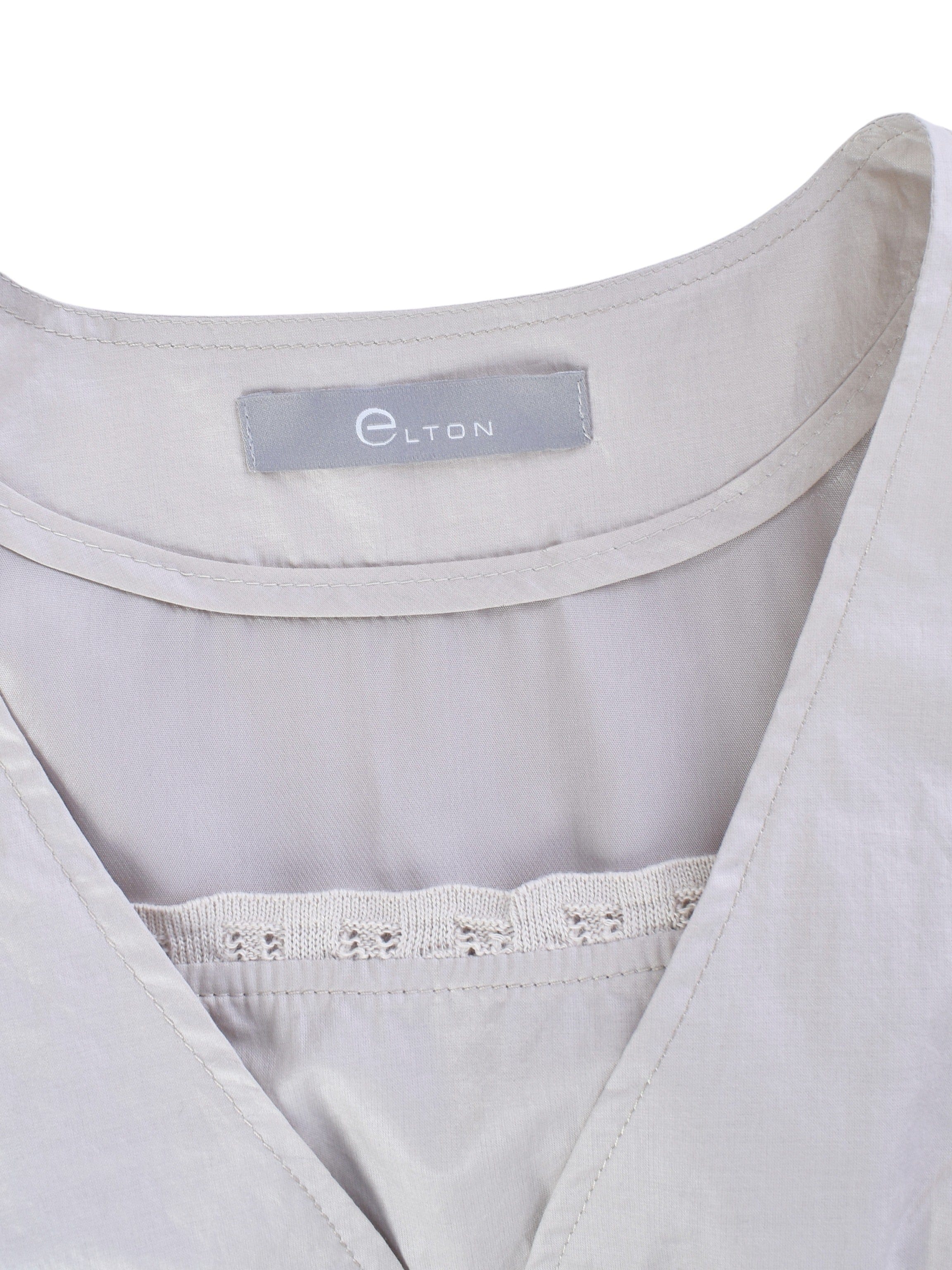 Elton Kjole - M / Beige / Kvinde - SassyLAB Secondhand