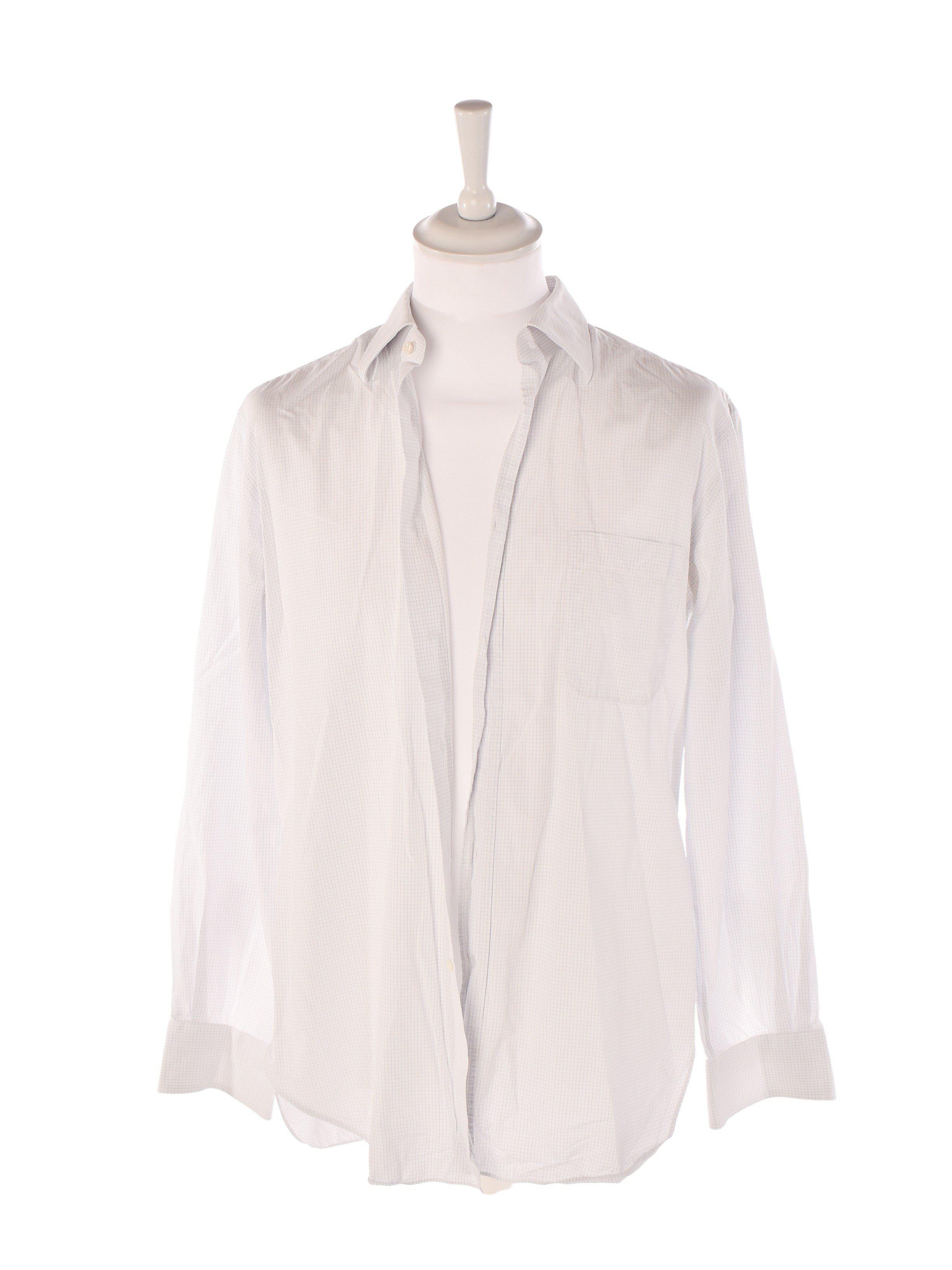 Ermenegildo Zegna Skjorte - M / Hvid / Mand - SassyLAB Secondhand
