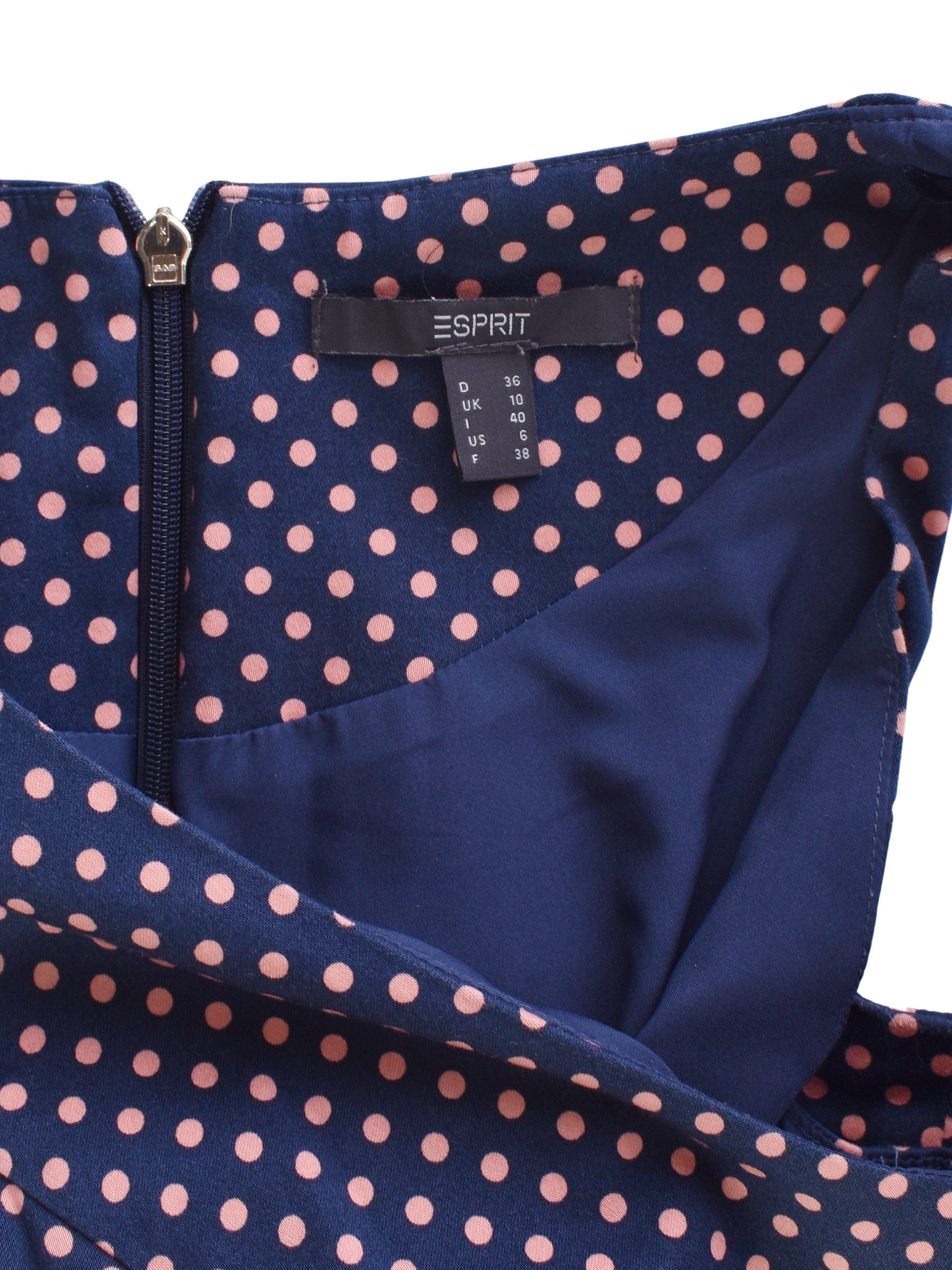 Esprit Kjole - 36 / Blå / Kvinde - SassyLAB Secondhand