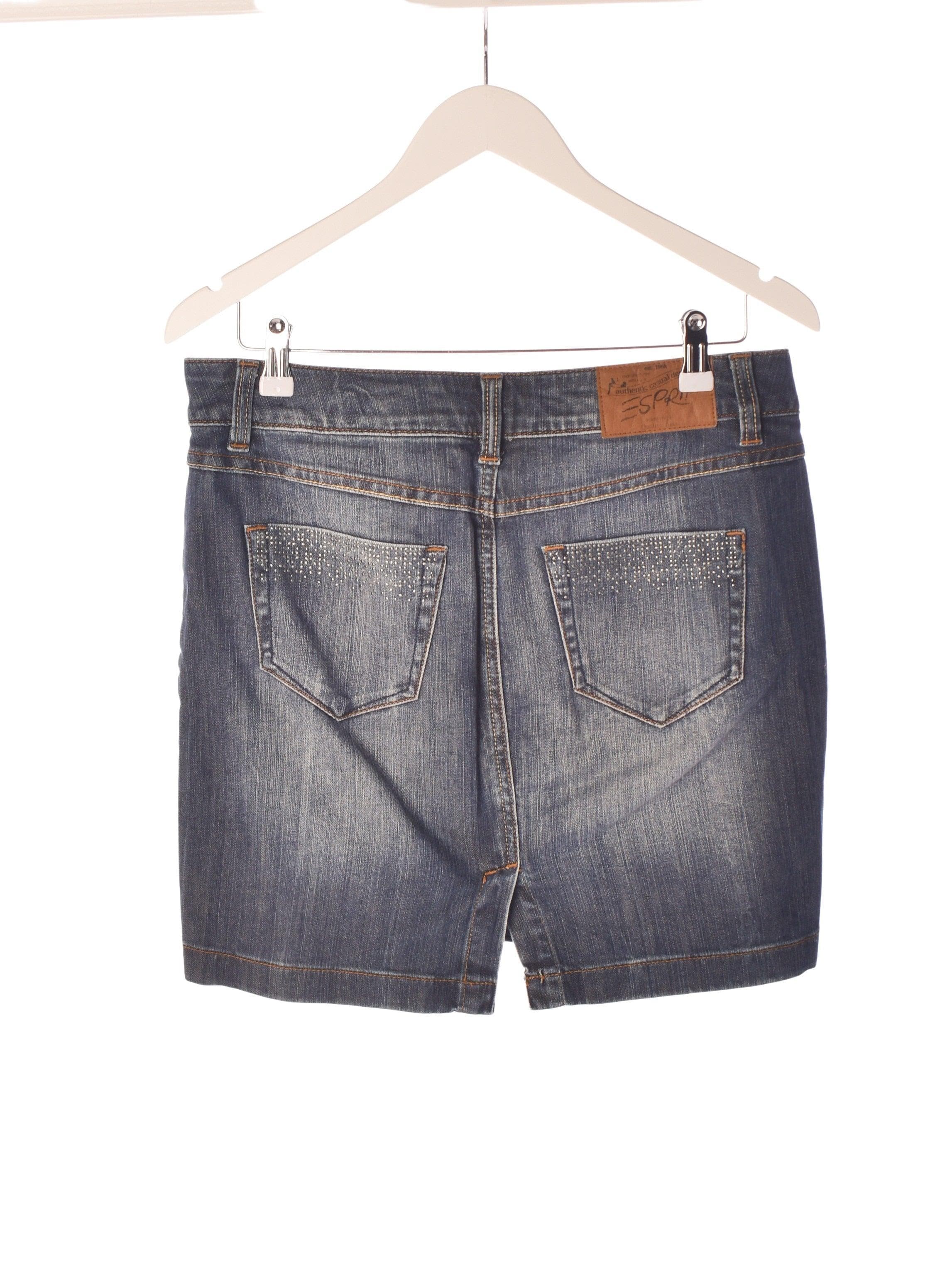 Esprit Nederdel - M / Blå / Kvinde - SassyLAB Secondhand
