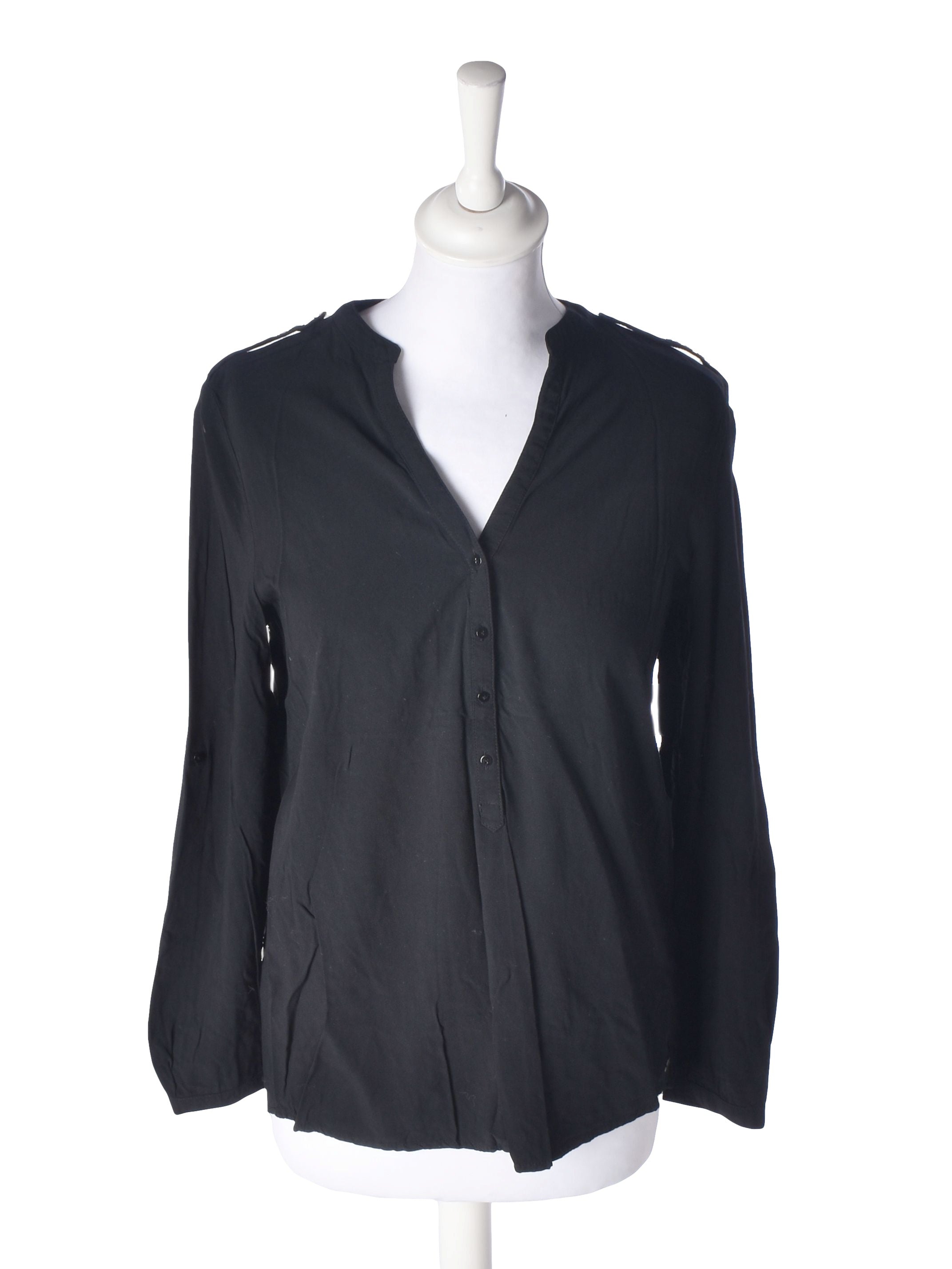 Esprit Skjorte - 36 / Sort / Kvinde - SassyLAB Secondhand