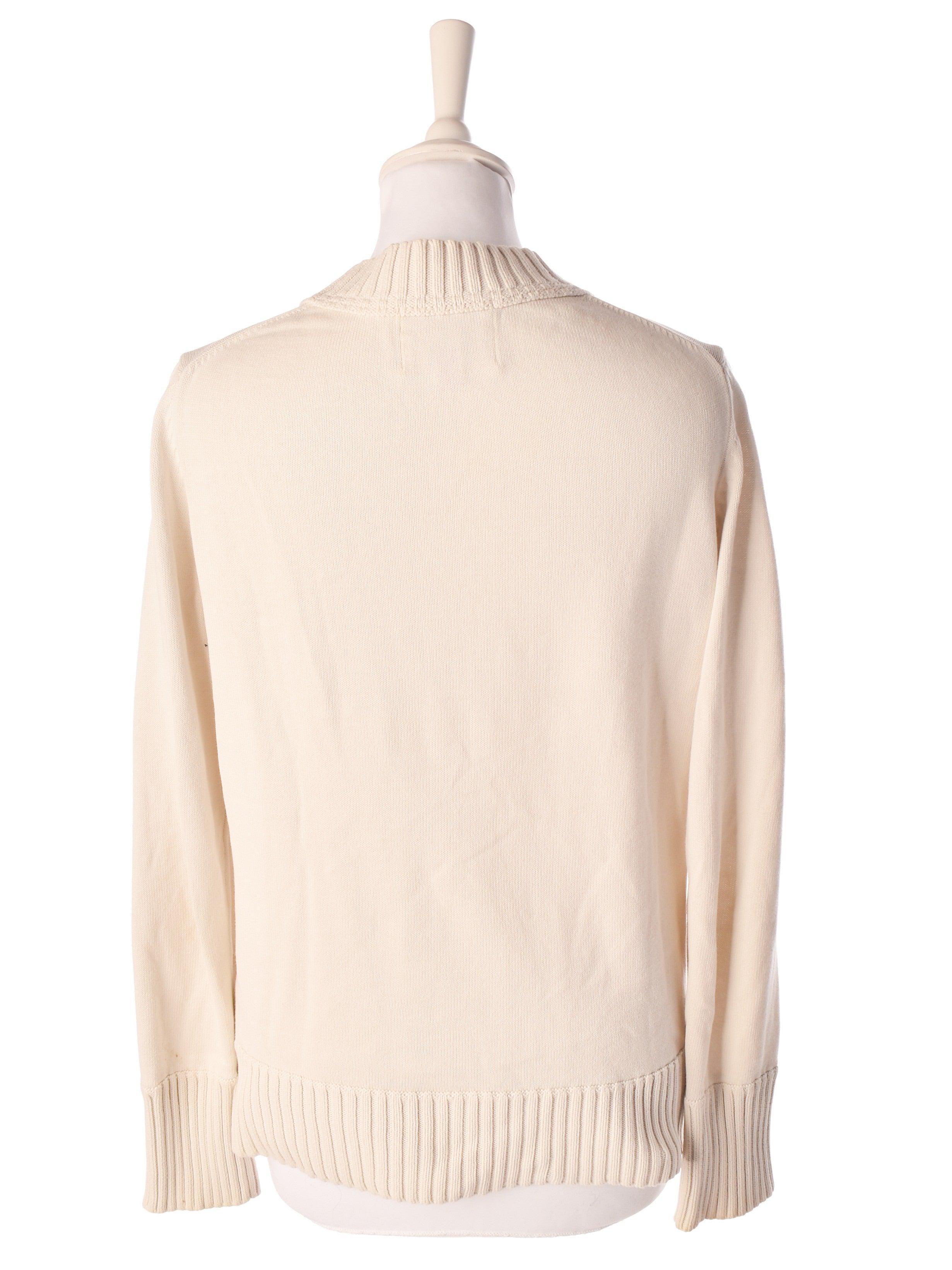 Esprit Sweater - M / Hvid / Kvinde - SassyLAB Secondhand