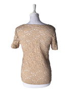 Estelle Top - M / Beige / Kvinde - SassyLAB Secondhand