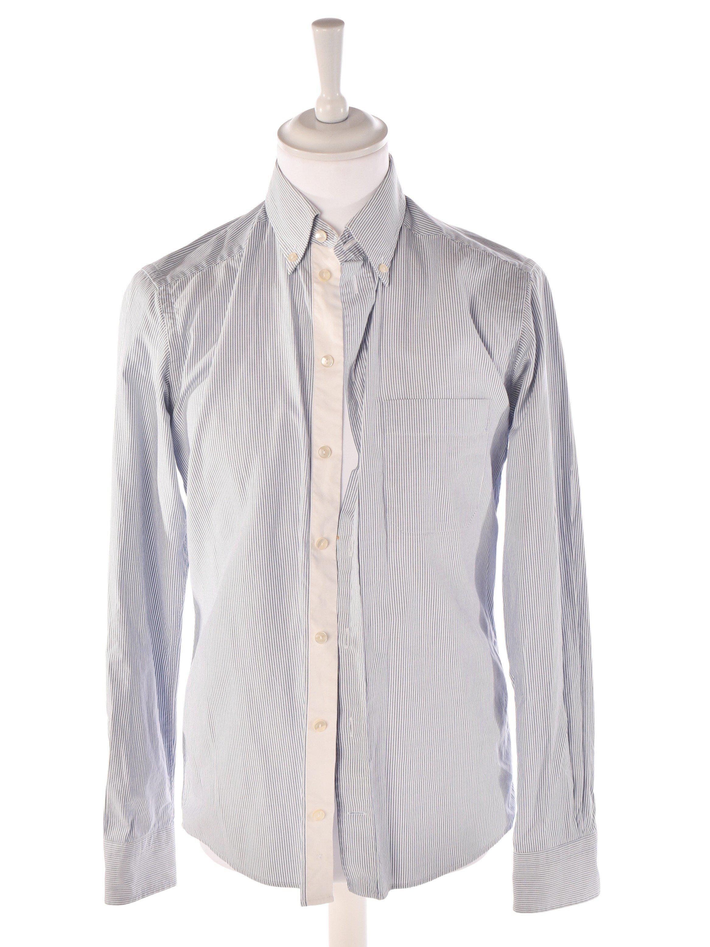 Eton Skjorte - 38 / Blå / Mand - SassyLAB Secondhand