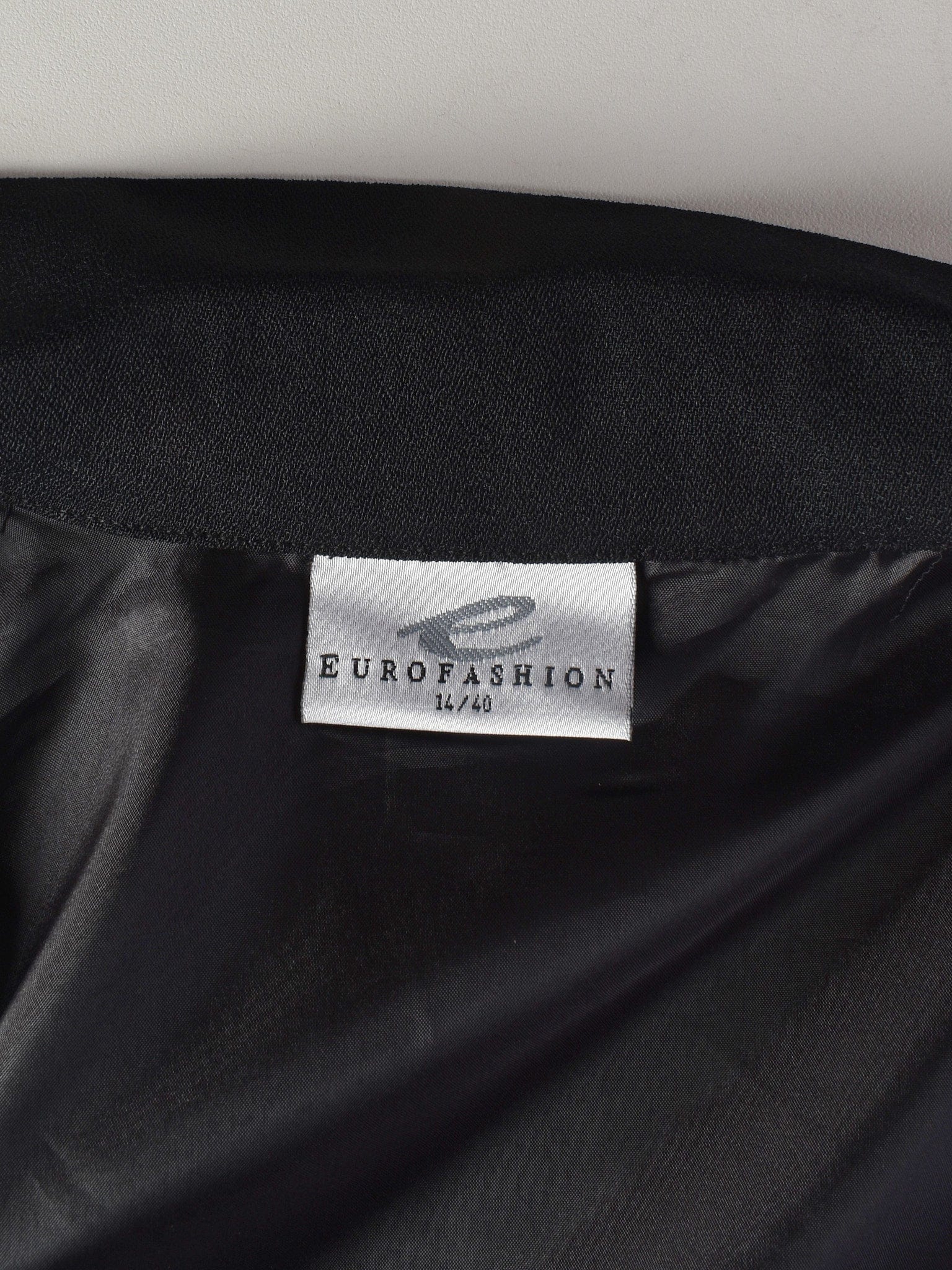 Eurofashion Cardigan - 40 / Sort / Kvinde - SassyLAB Secondhand