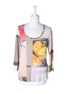 Eva & Claudi Bluse - M / Multifarvet / Kvinde - SassyLAB Secondhand