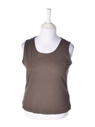Eva & Claudi Top - XL / Brun / Kvinde - SassyLAB Secondhand