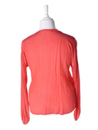 Eva go Diva Bluse - L / Rød / Kvinde - SassyLAB Secondhand