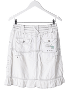 Face Your Zoulmate Nederdel - 36 / Hvid / Kvinde - SassyLAB Secondhand