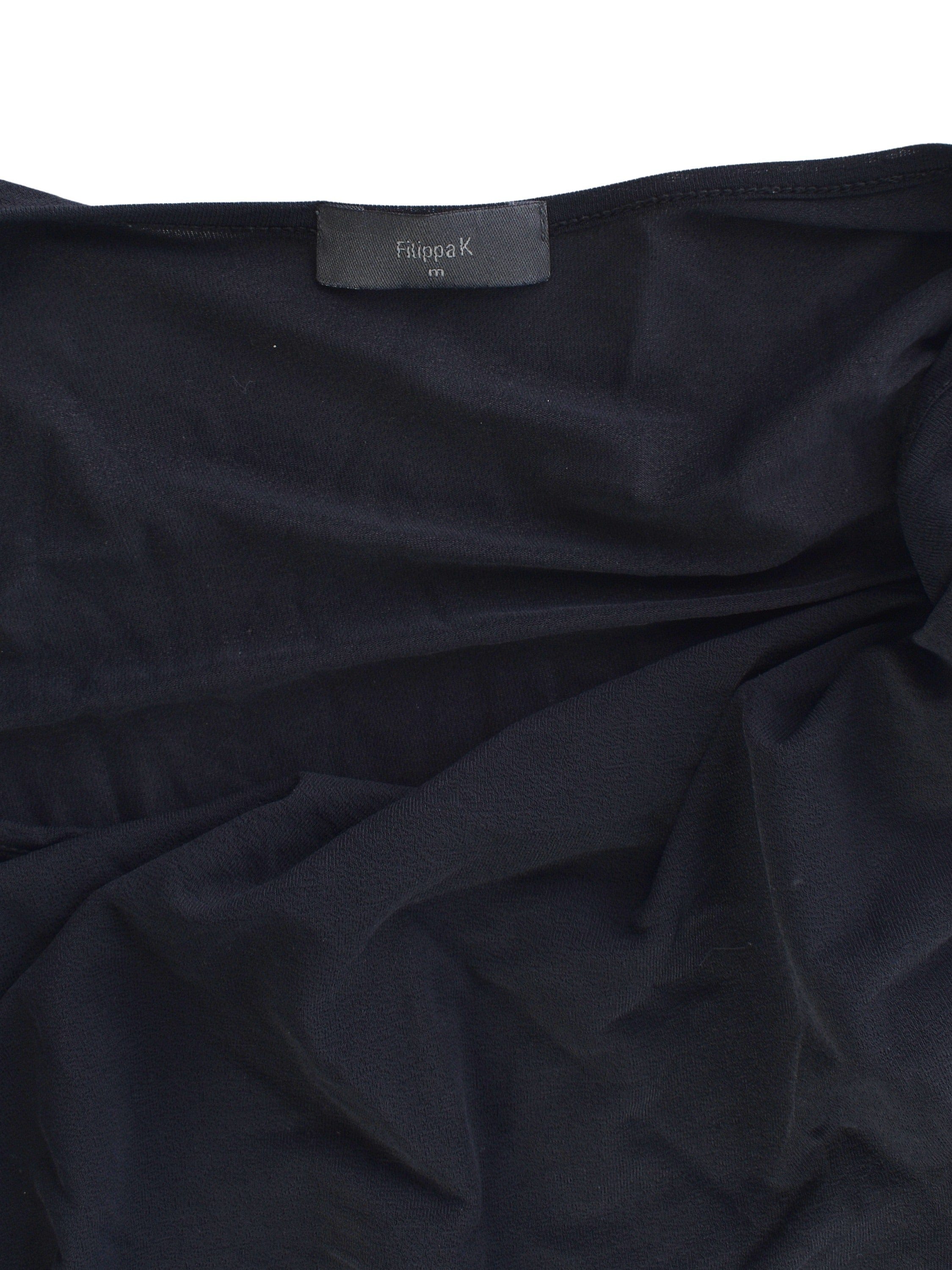 Filippa K Bluse - M / Sort / Kvinde - SassyLAB Secondhand