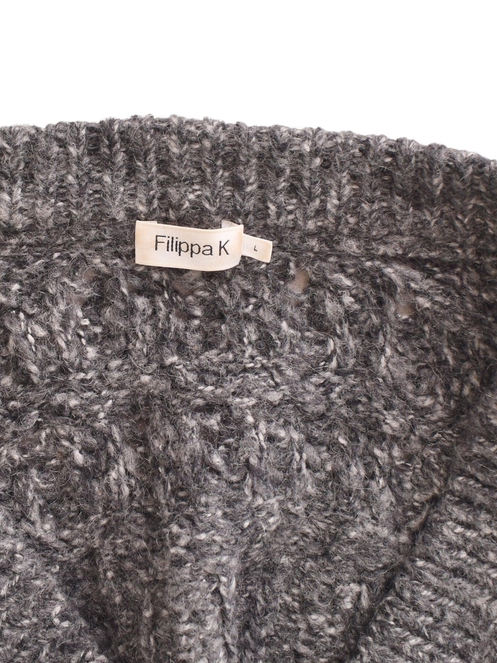 Fillippa K Sweater - L / Grå / Kvinde - SassyLAB Secondhand