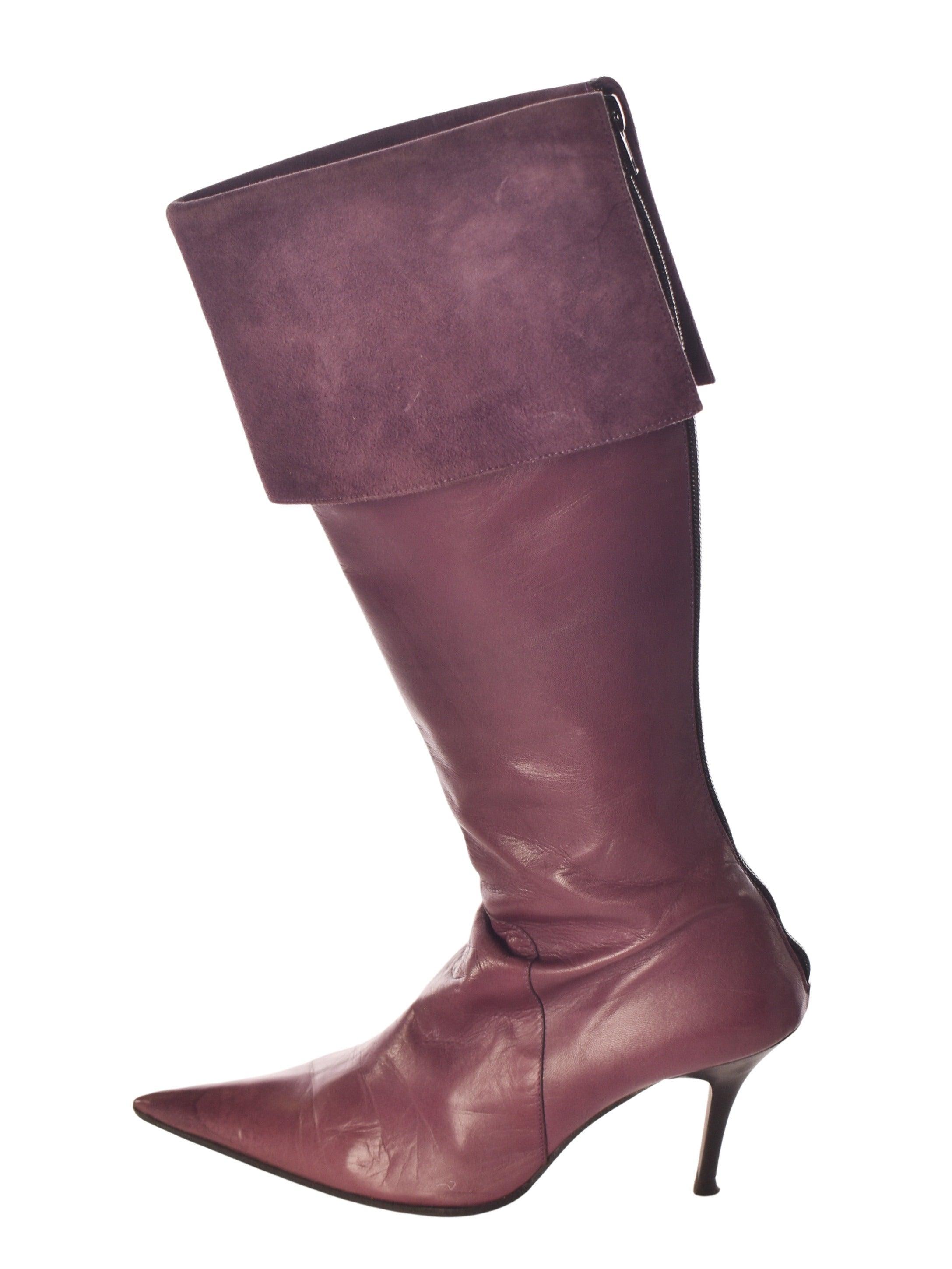 Fiorentino Støvler - 37 / Lilla / Kvinde - SassyLAB Secondhand