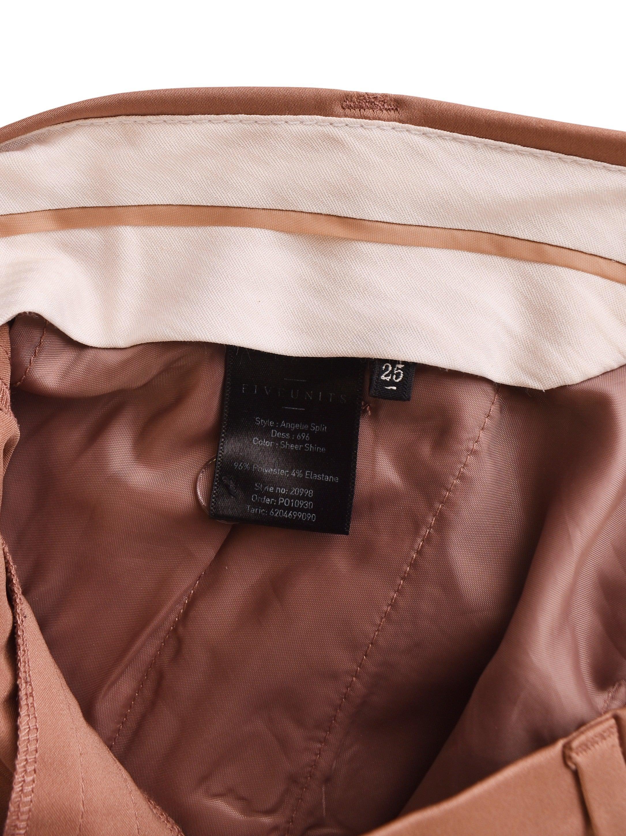 Fiveunits Bukser - XS / Metallic / Kvinde - SassyLAB Secondhand