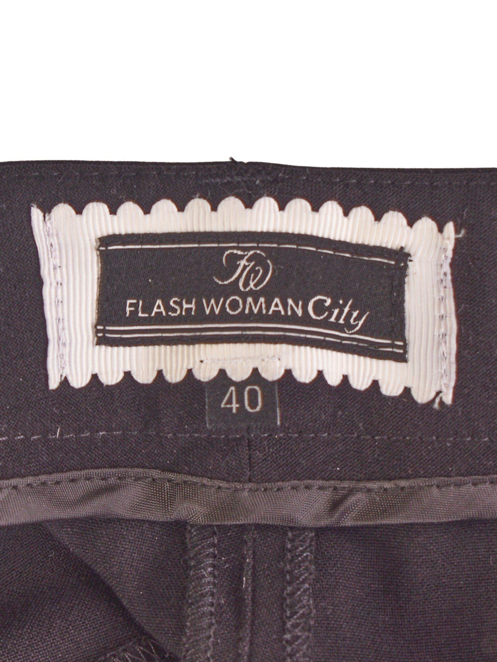 Flash Woman Bukser - 40 / Sort / Kvinde - SassyLAB Secondhand