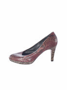 Fonnesberg Stiletter - 37 / Bordeaux / Kvinde - SassyLAB Secondhand