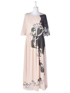 Fracomina Kjole - M / Beige / Kvinde - SassyLAB Secondhand