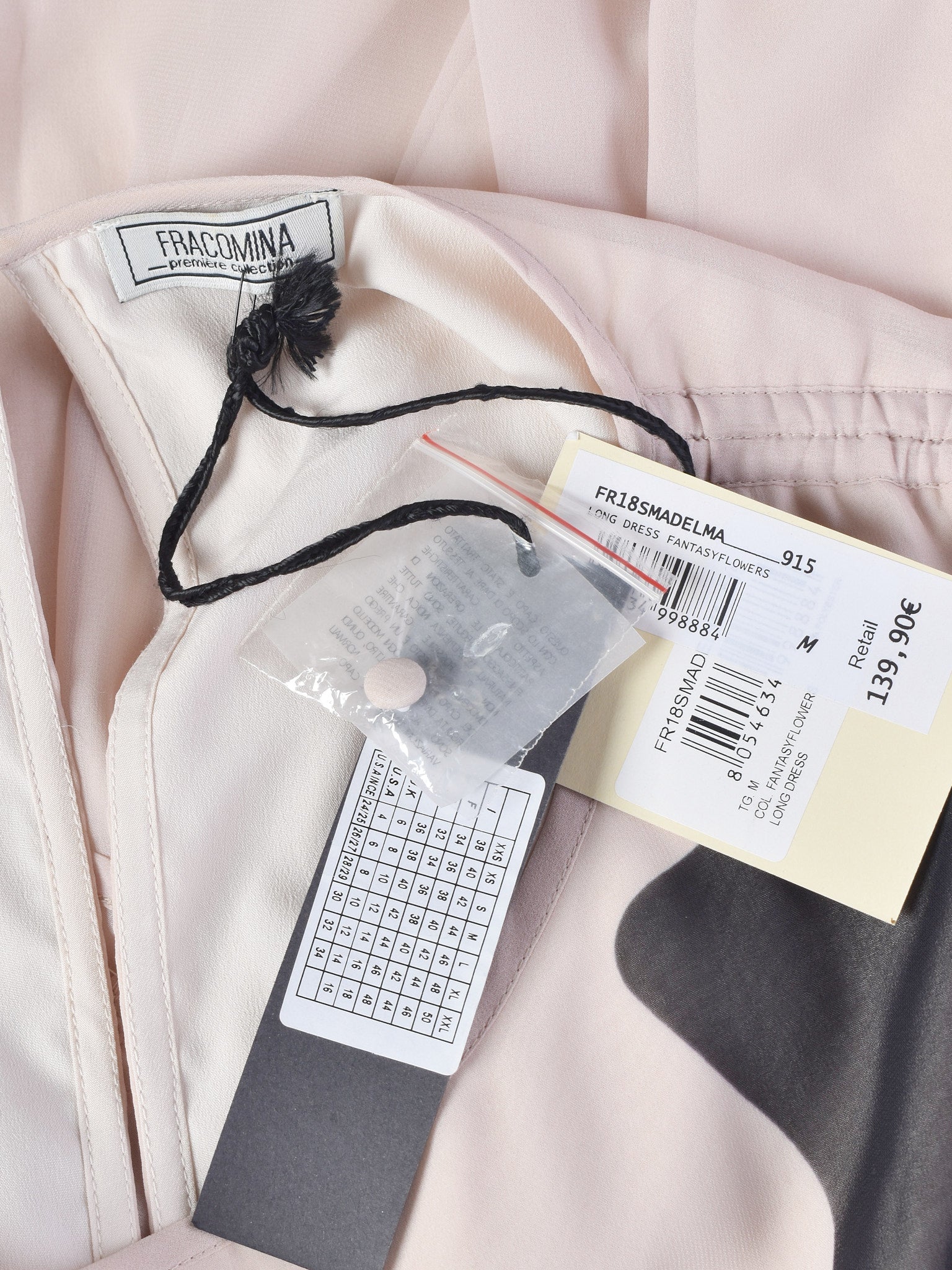 Fracomina Kjole - M / Beige / Kvinde - SassyLAB Secondhand