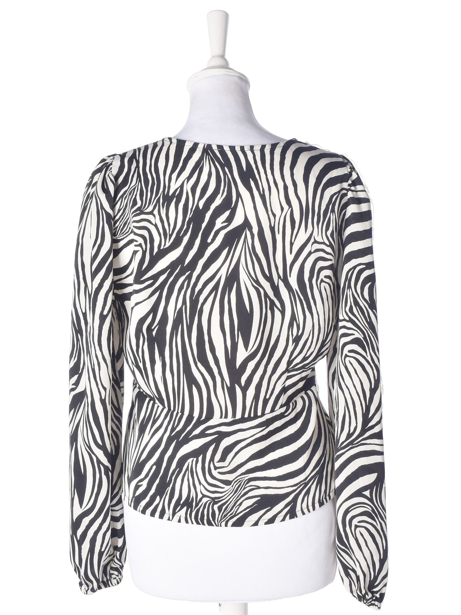 Frakment Bluse - S/M / Dyreprint / Kvinde - SassyLAB Secondhand