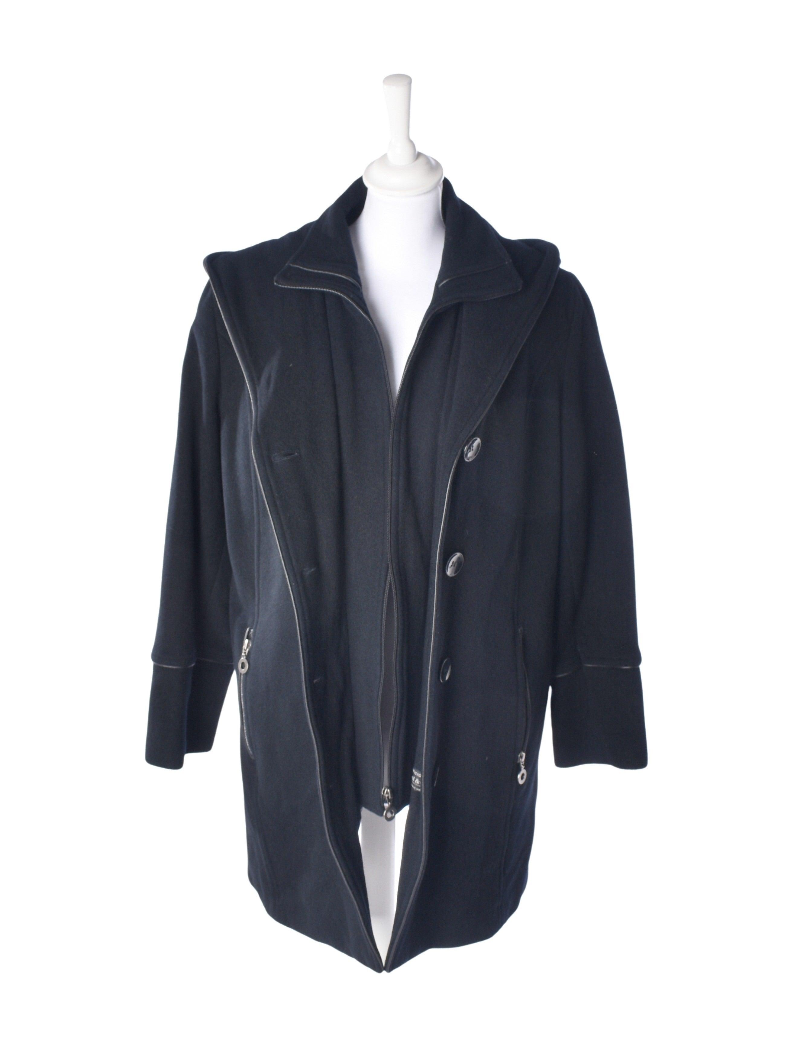 Frandsen Frakke - 34 / Sort / Kvinde - SassyLAB Secondhand