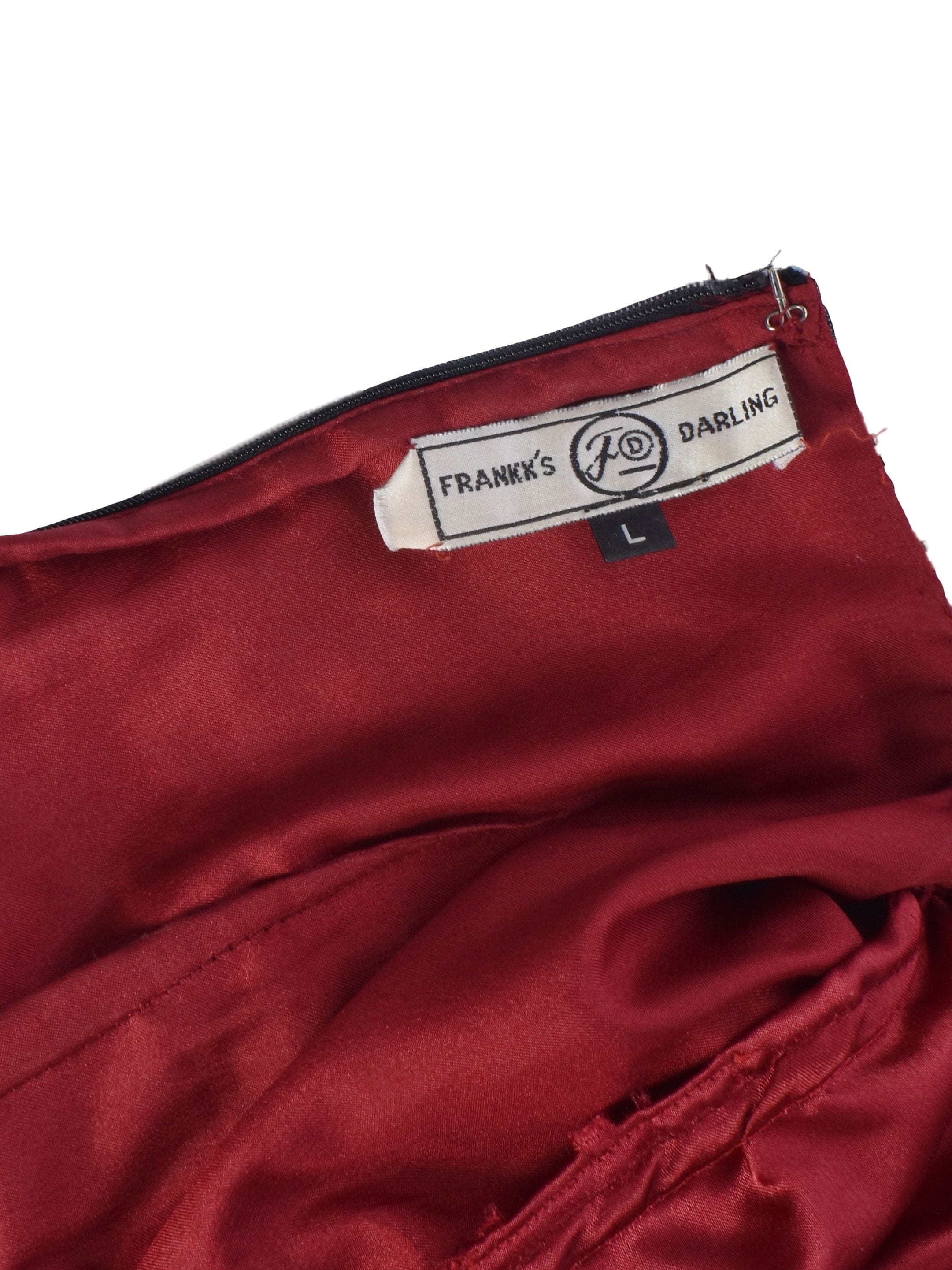 Franks Darling Kjole - L / Rød / Kvinde - SassyLAB Secondhand