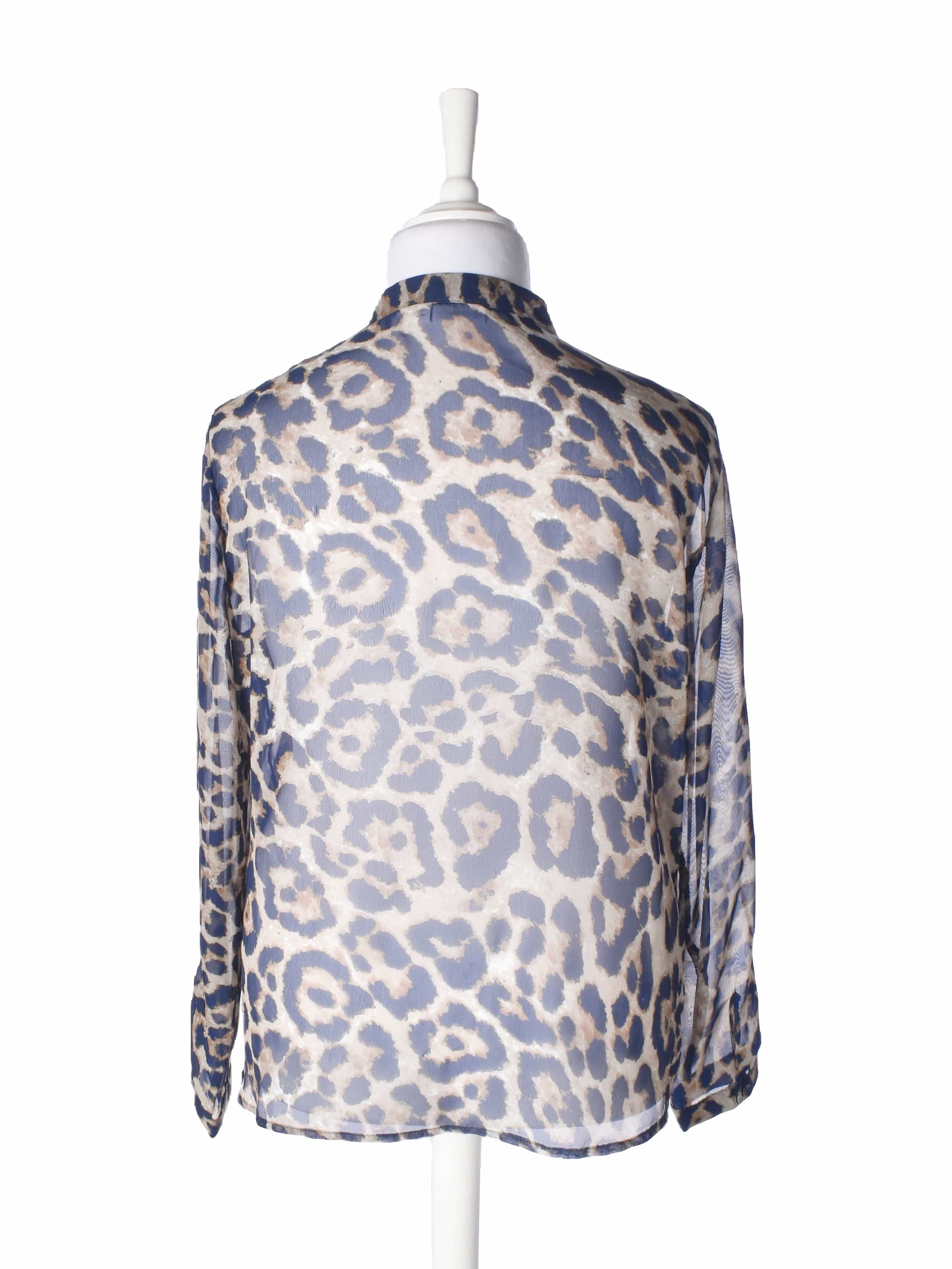 Fransa Bluse - L / Dyreprint / Kvinde - SassyLAB Secondhand
