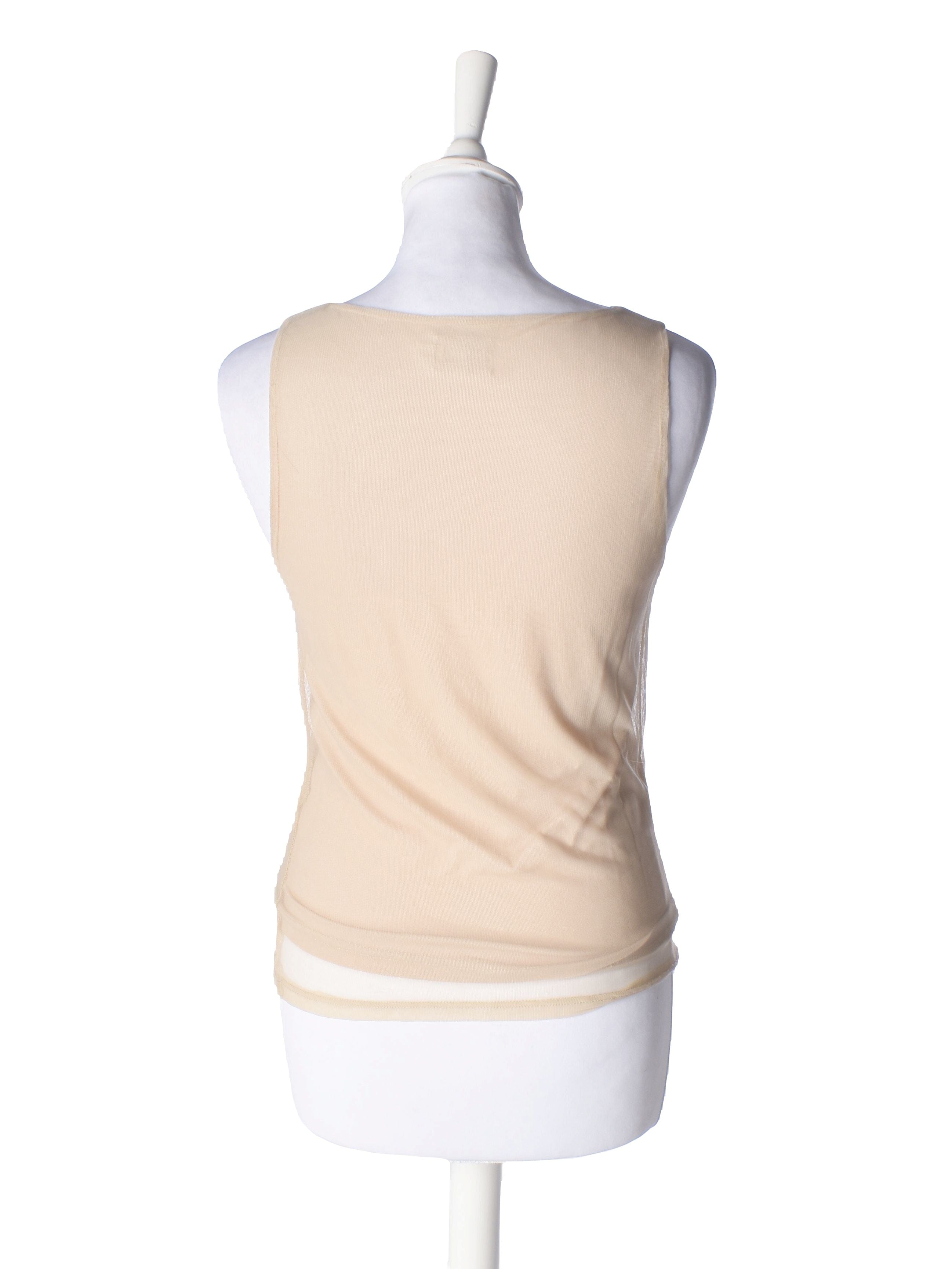 Fransa Top - S / Beige / Kvinde - SassyLAB Secondhand