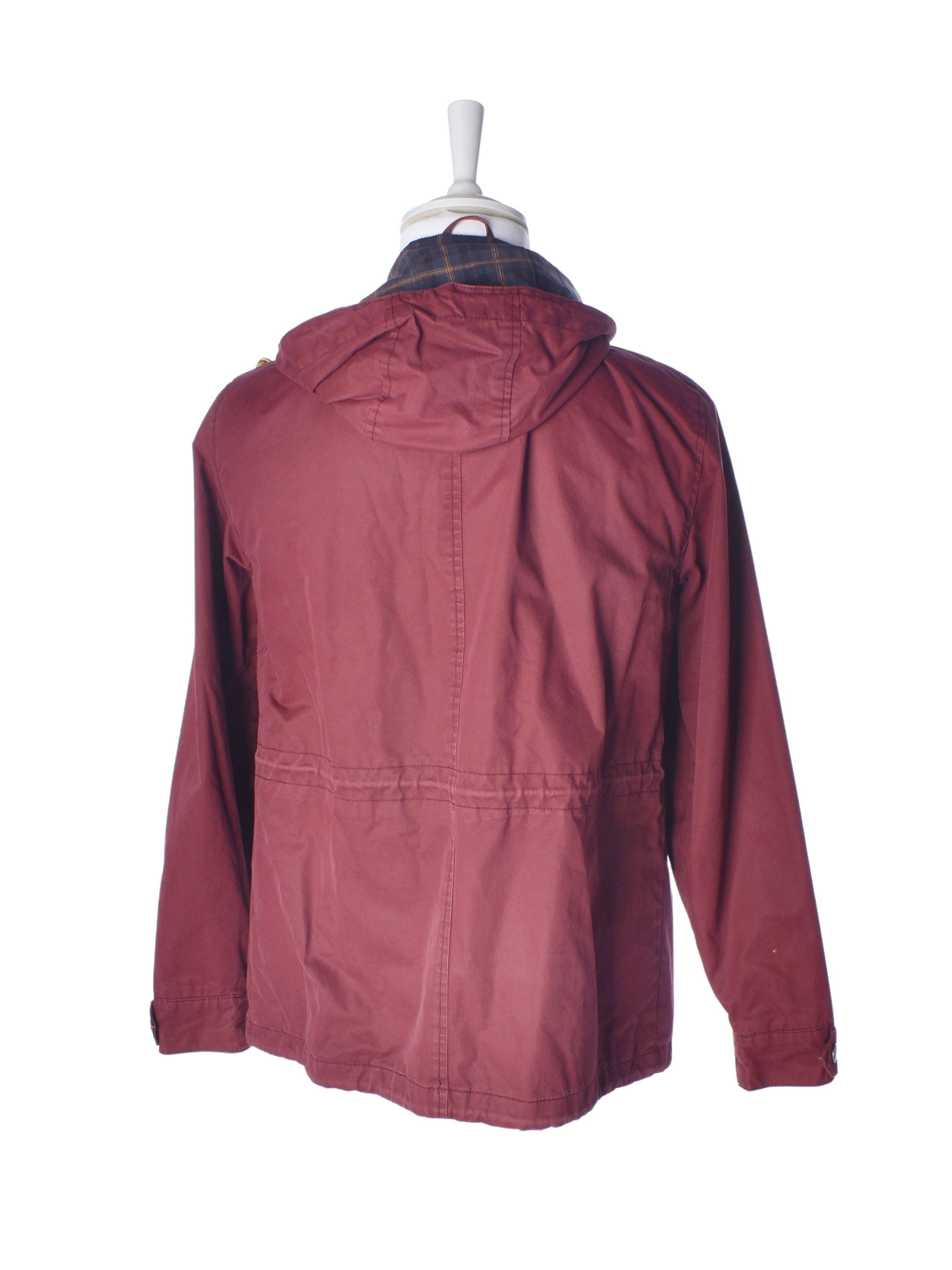 Fred Perry Jakke - S / Bordeaux / Mand - SassyLAB Secondhand