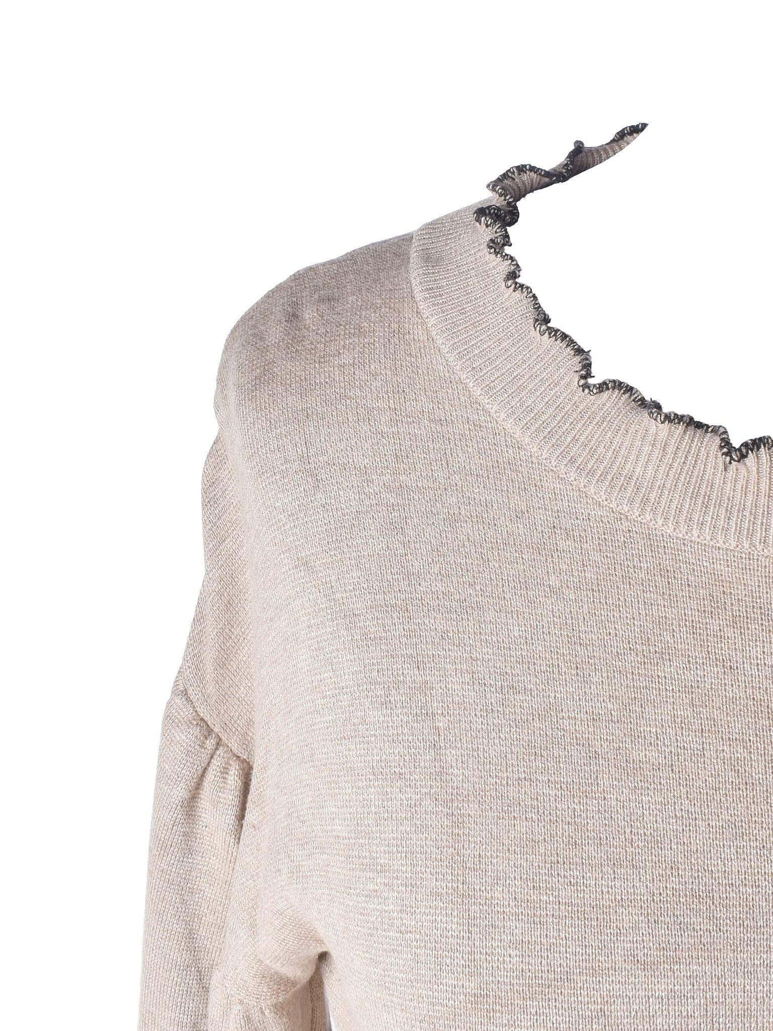 Free/Quent Pullover - XXL / Beige / Kvinde - SassyLAB Secondhand
