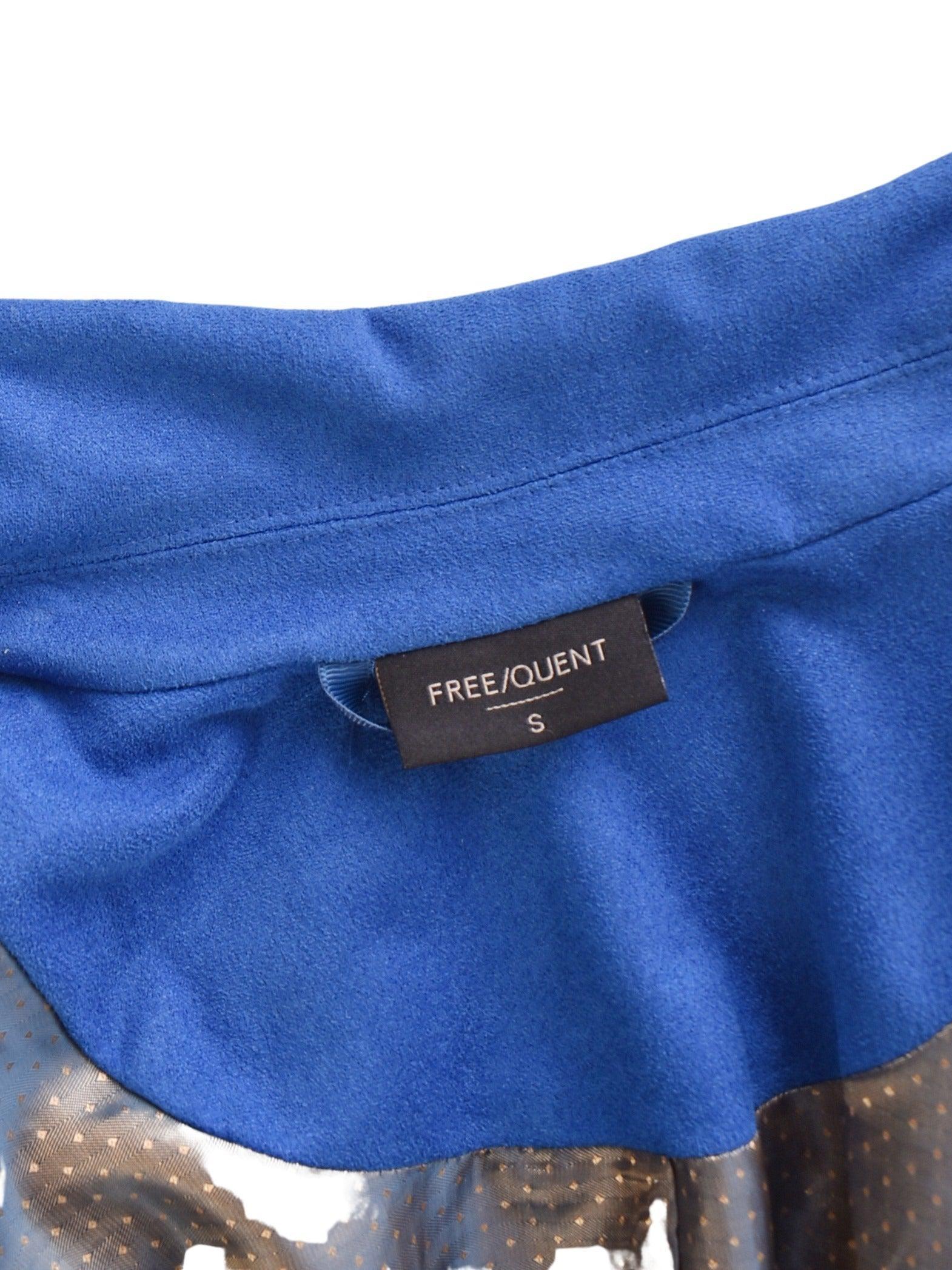 Freequent Jakke - S / Blå / Kvinde - SassyLAB Secondhand