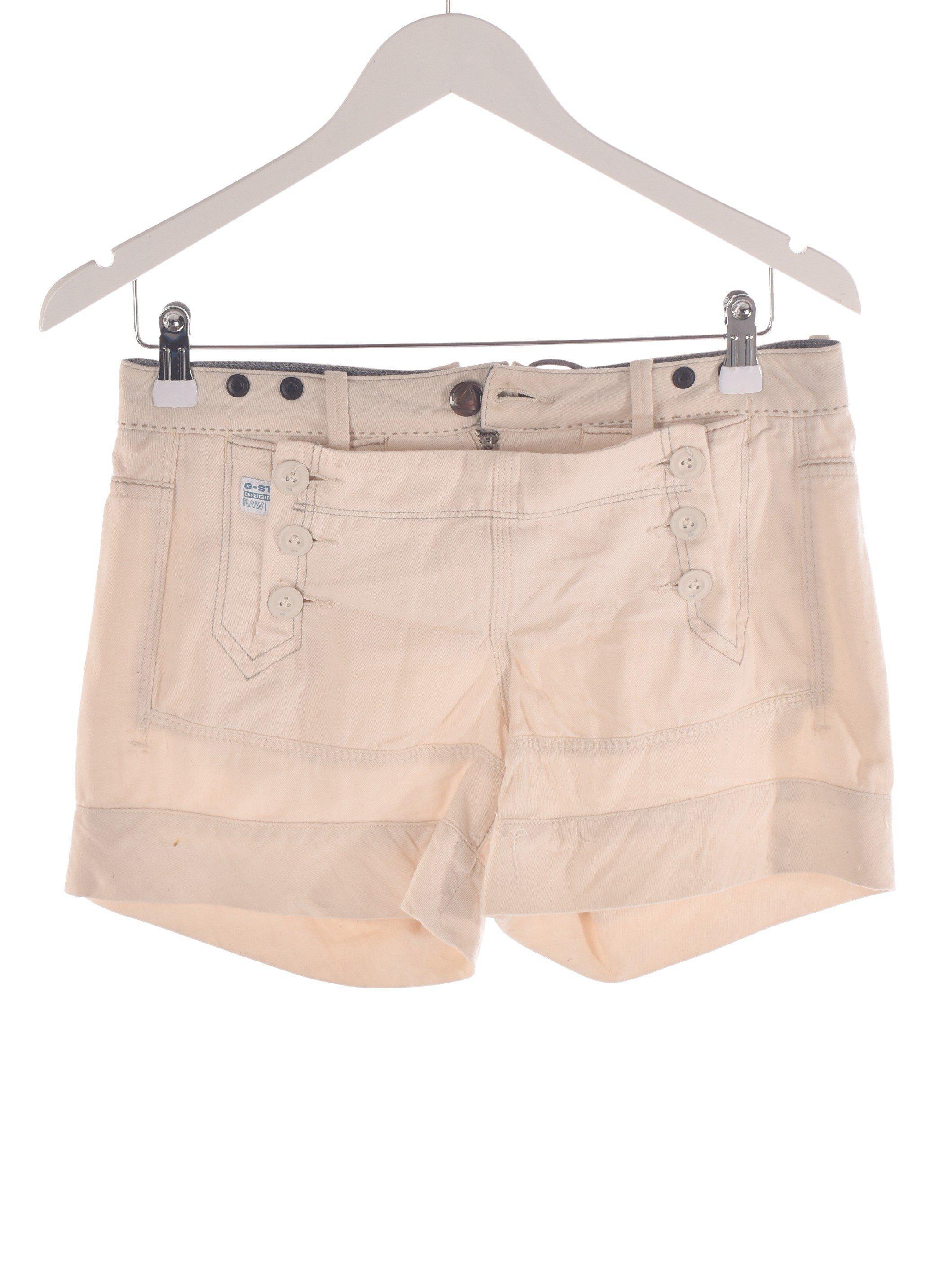 G-Star Raw Shorts - 27 / Beige / Kvinde - SassyLAB Secondhand