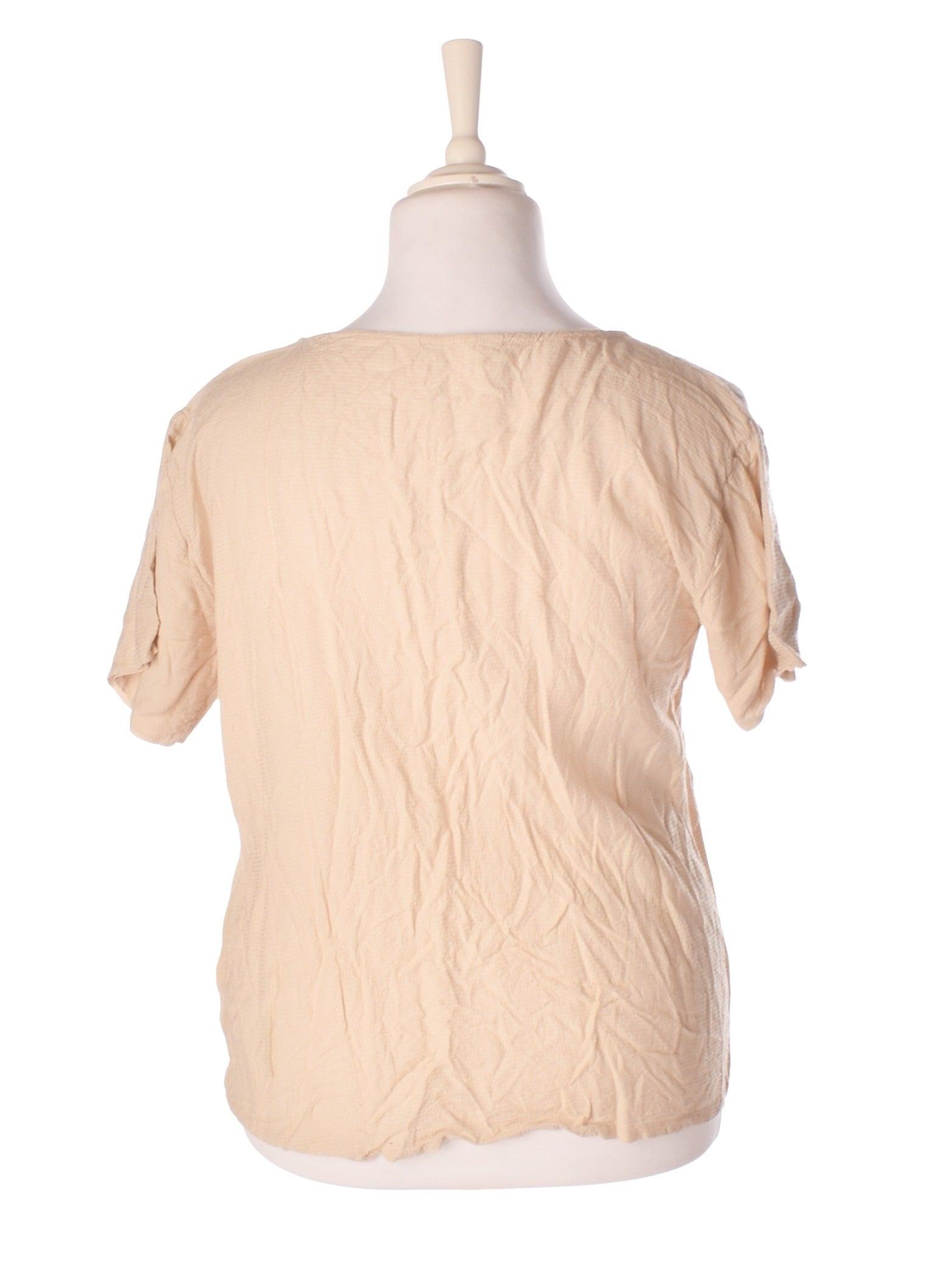 Gai Lisva Bluse - 44 / Beige / Kvinde - SassyLAB Secondhand