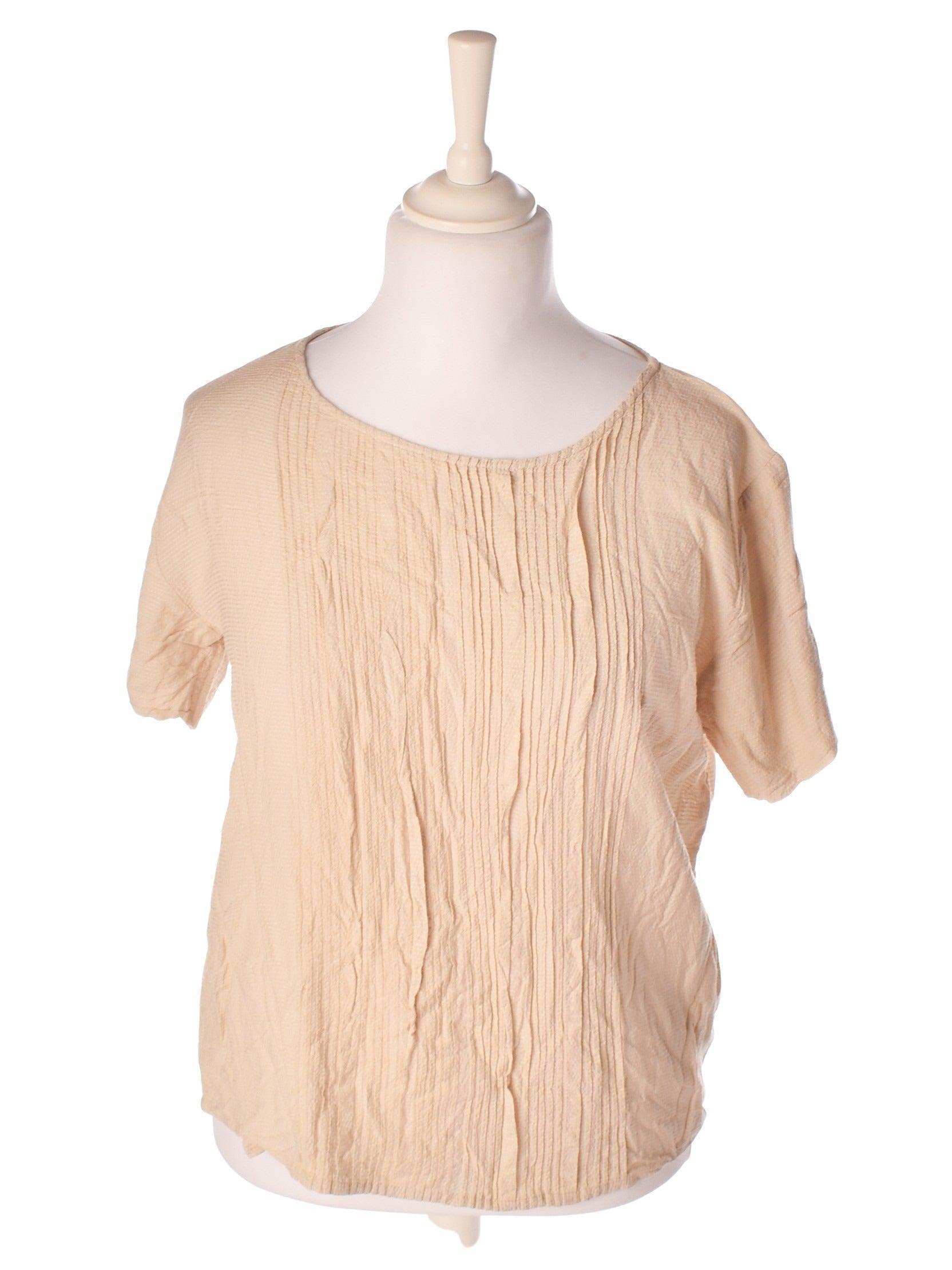 Gai Lisva Bluse - 44 / Beige / Kvinde - SassyLAB Secondhand