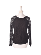Ganni Bluse - S / Sort / Kvinde - SassyLAB Secondhand