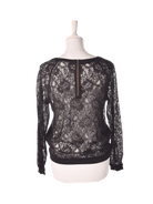 Ganni Bluse - S / Sort / Kvinde - SassyLAB Secondhand