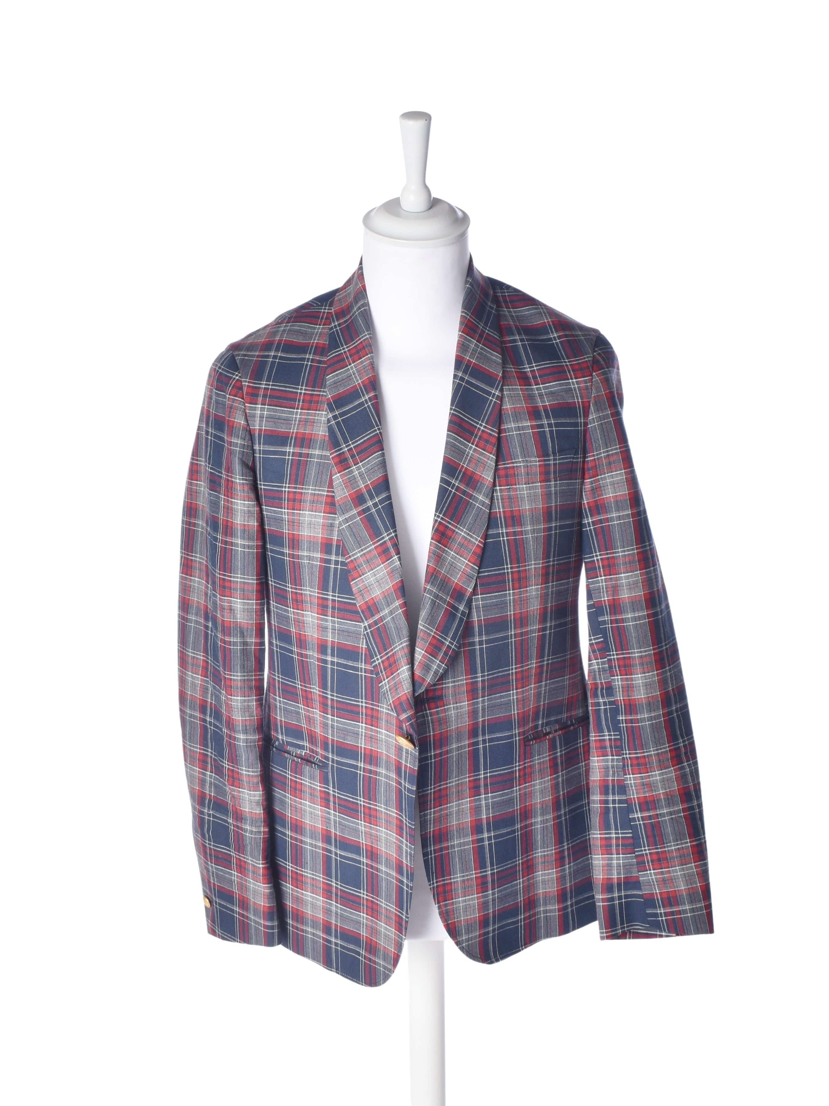 Gant Blazer - 48 / Multifarvet / Mand - SassyLAB Secondhand